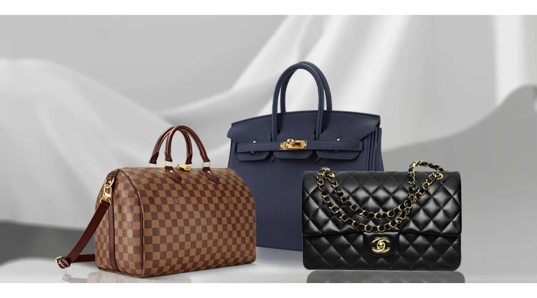 Luxury leather items