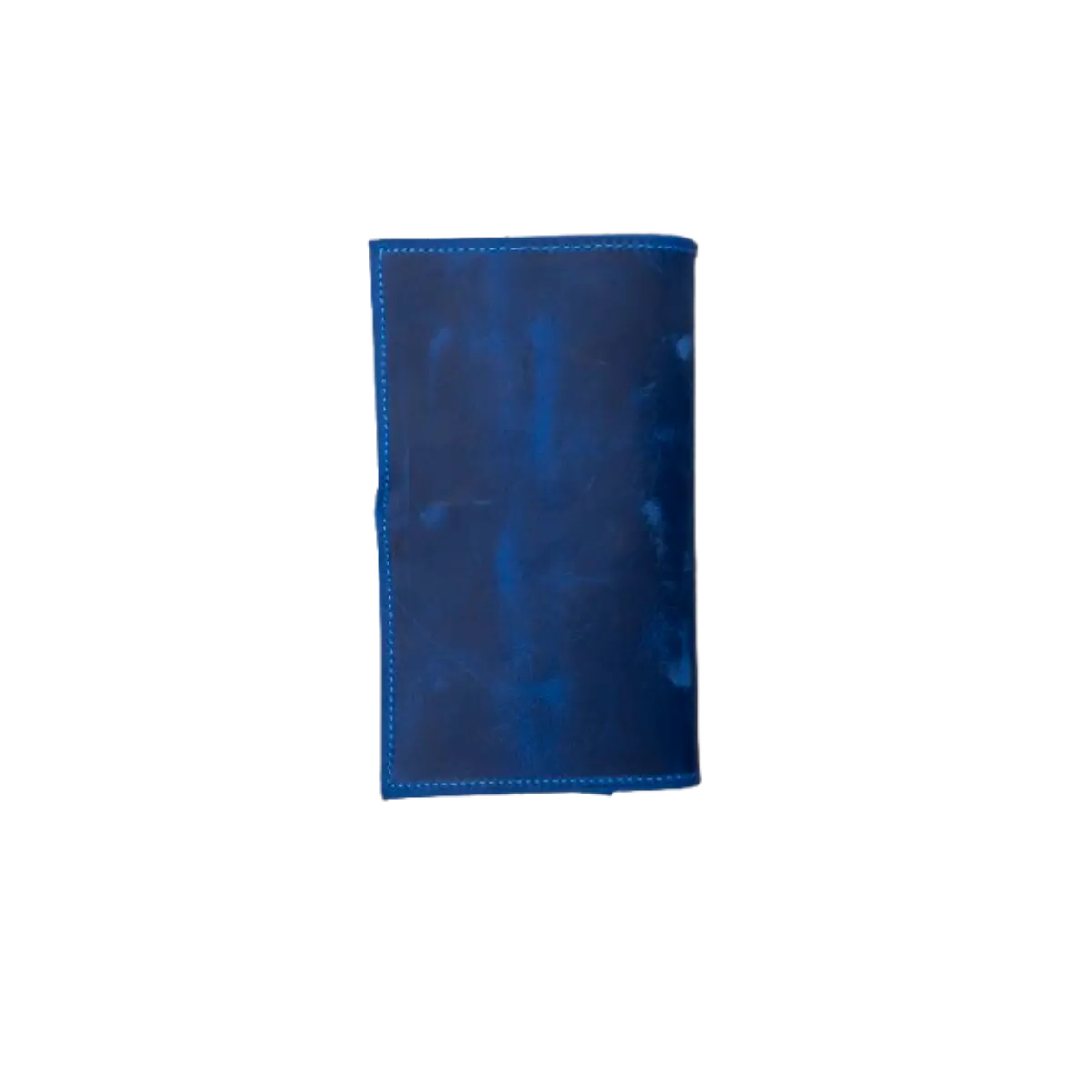 Blue Leather Cable Organizer