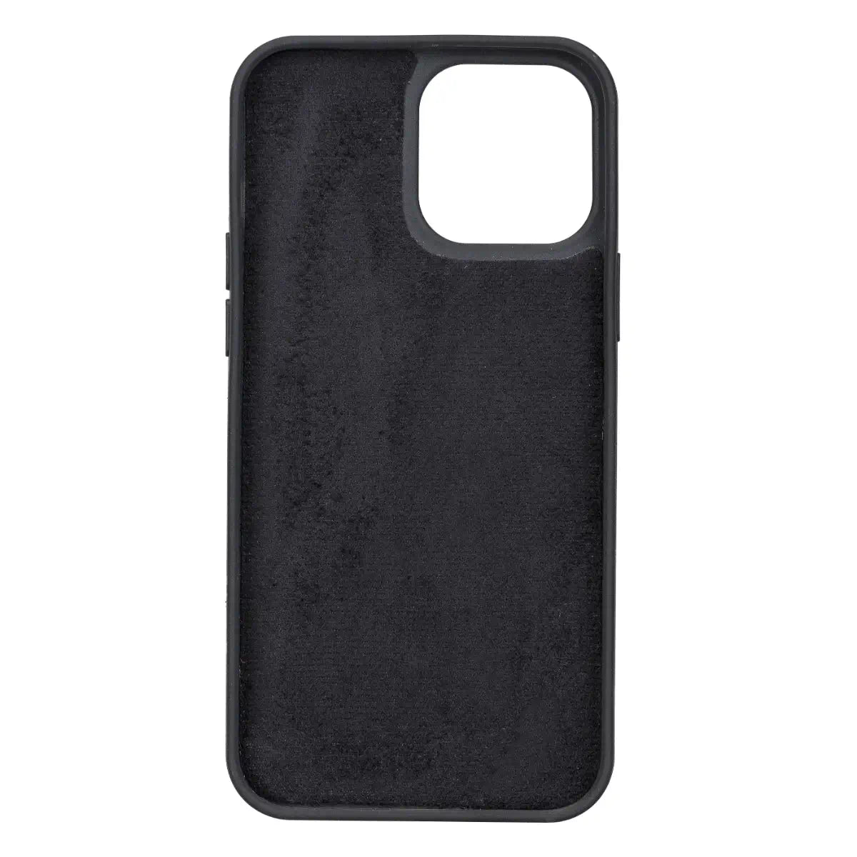 Black Leather Magnetic Wallet for iPhone 13 Pro MAX