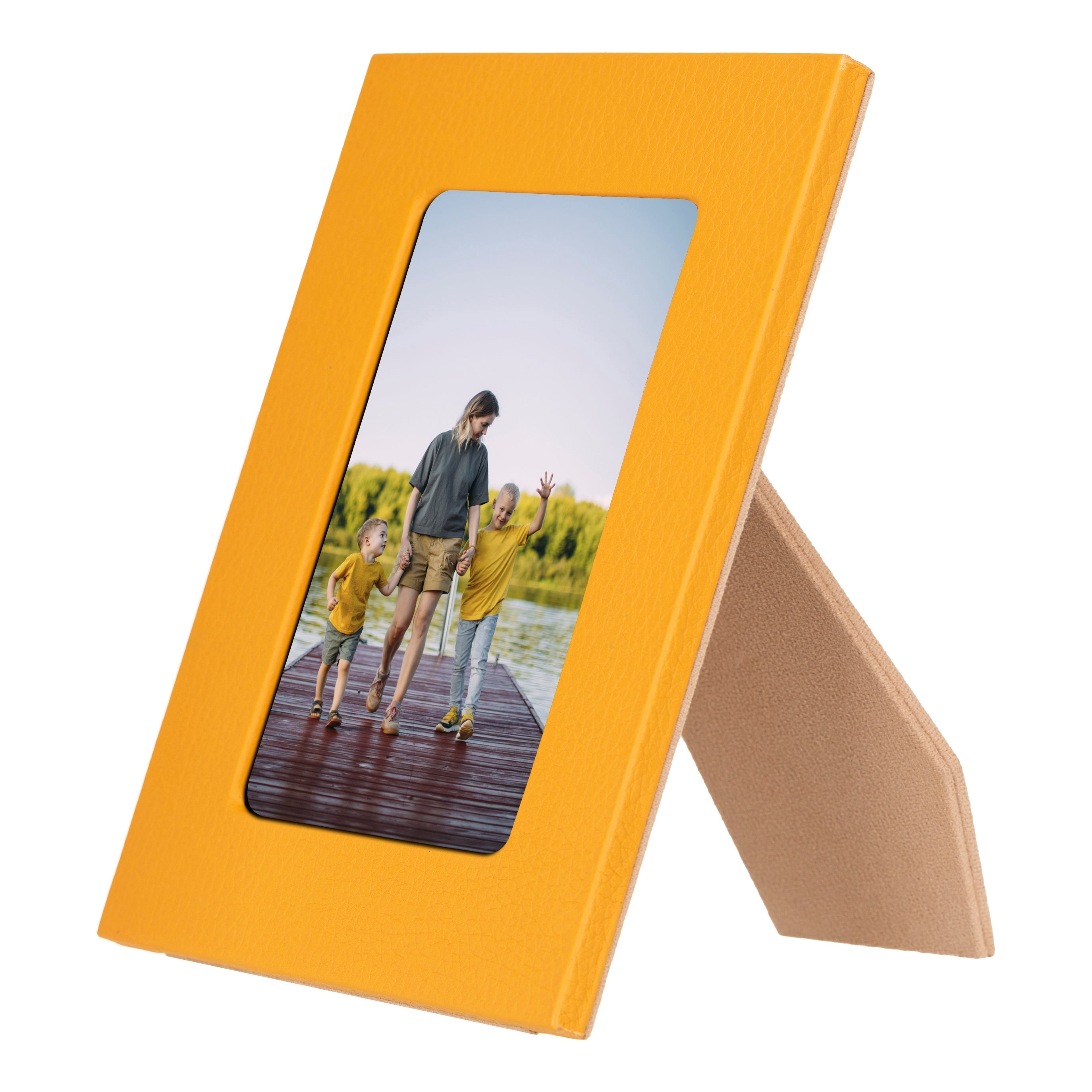 LuxeCraft Leather Photo Frame