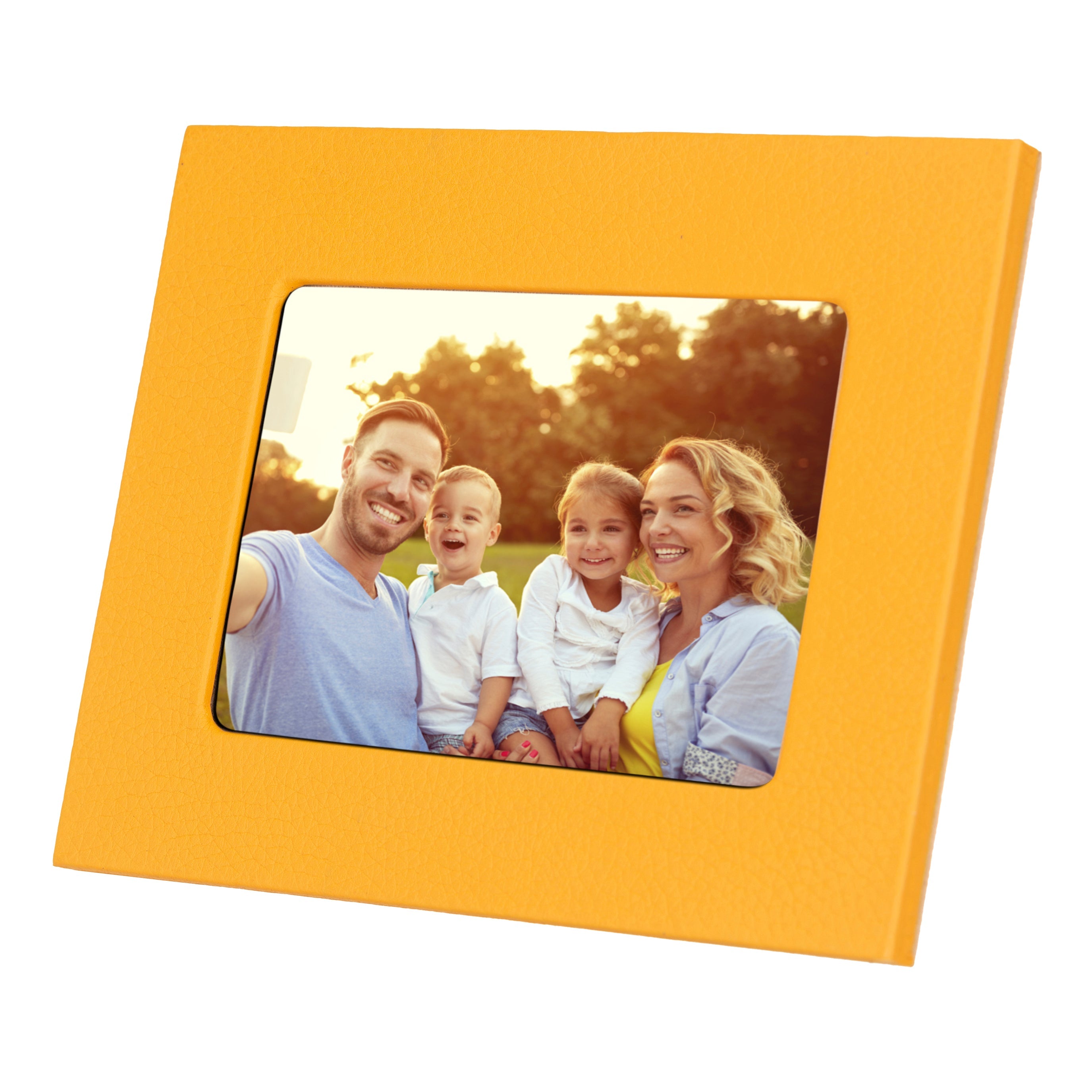 LuxeCraft Leather Photo Frame