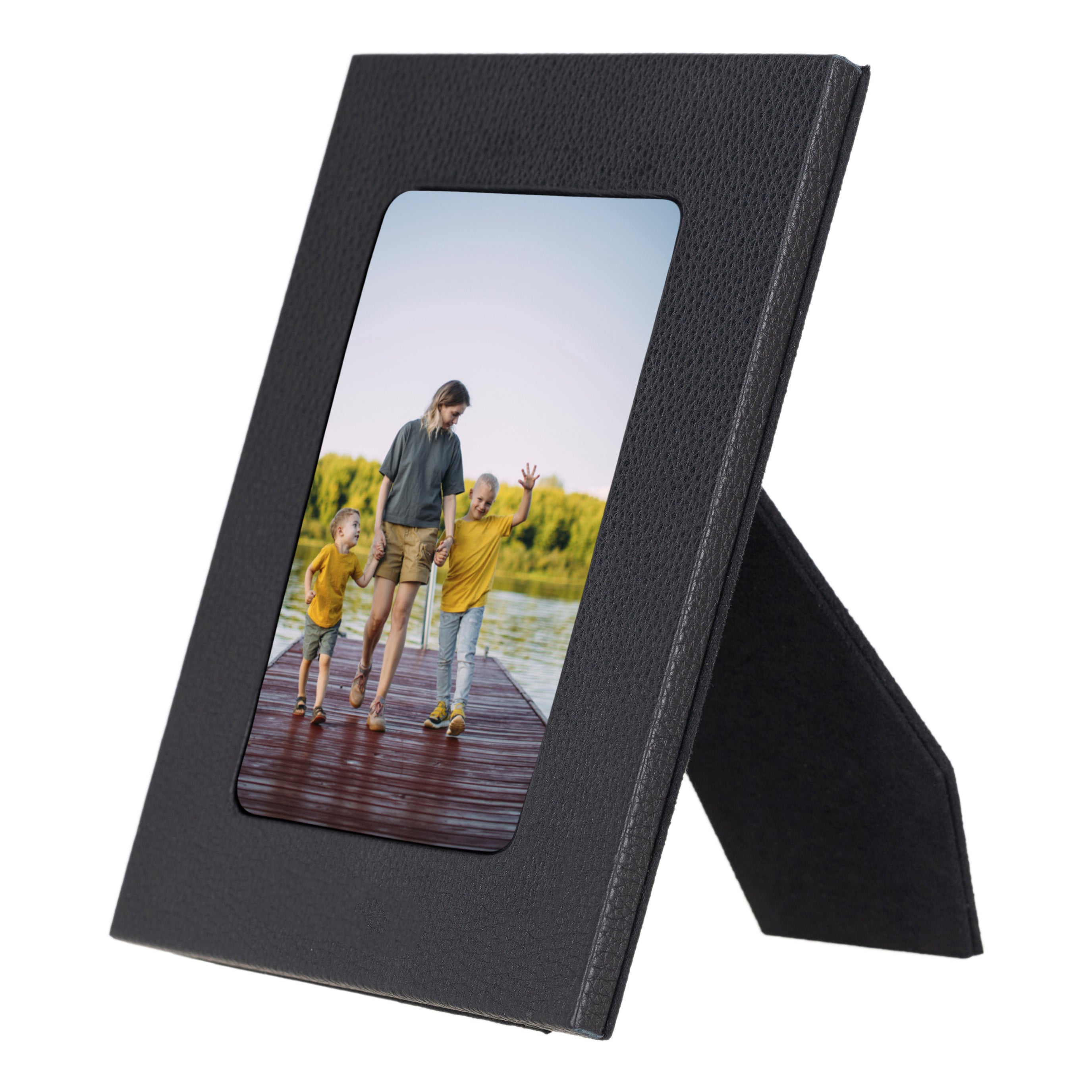 LuxeCraft Leather Photo Frame