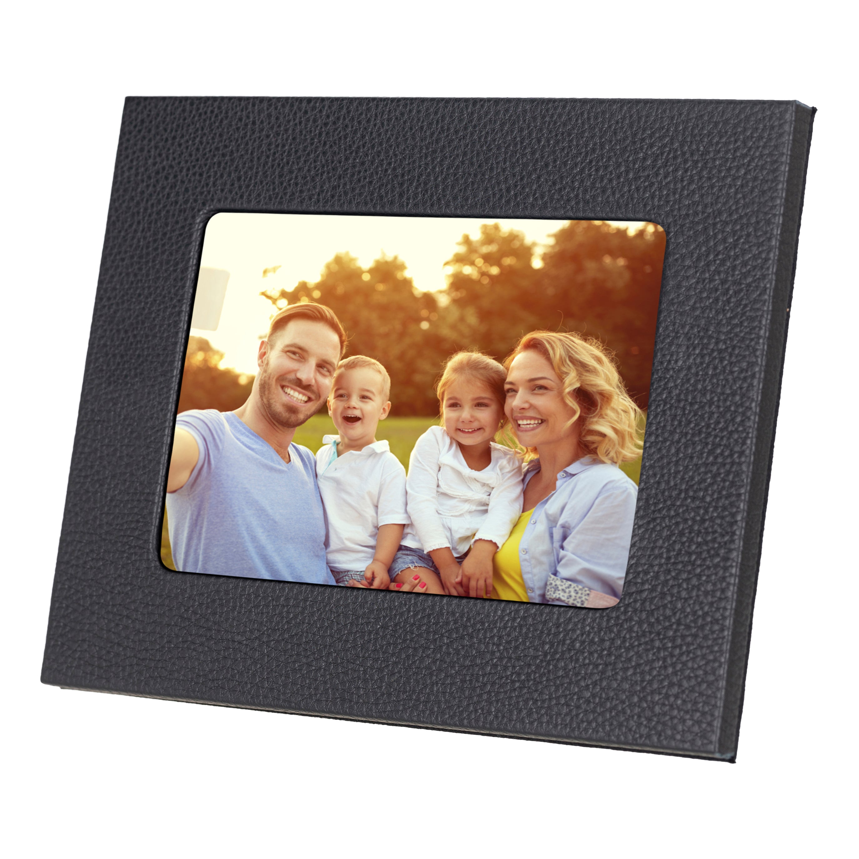 LuxeCraft Leather Photo Frame
