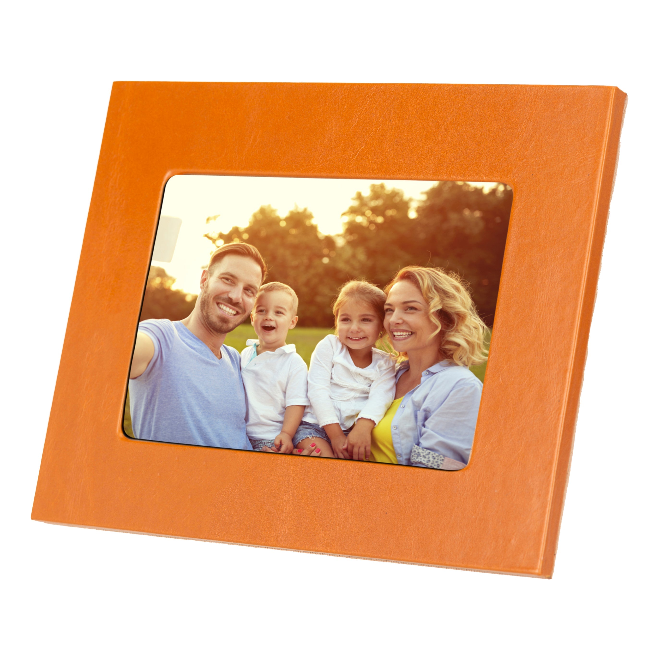 LuxeCraft Leather Photo Frame