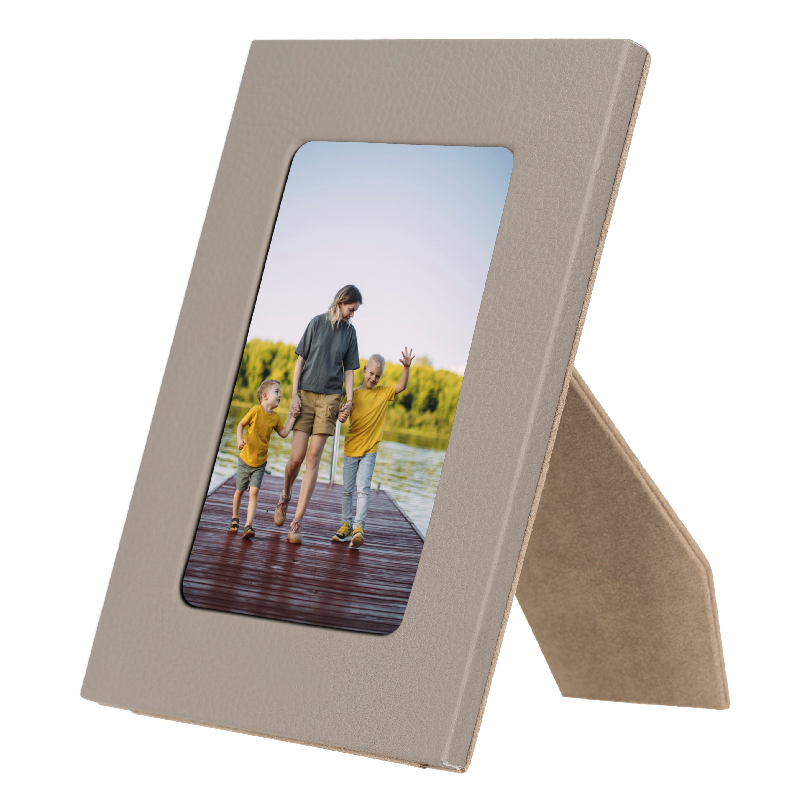 LuxeCraft Leather Photo Frame