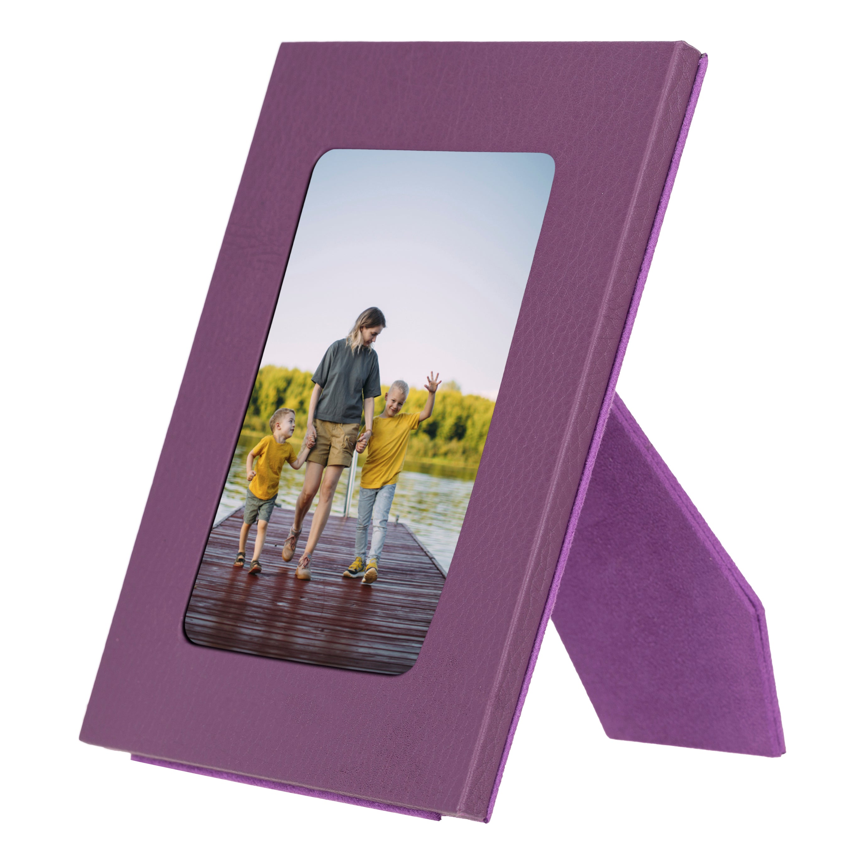 LuxeCraft Leather Photo Frame