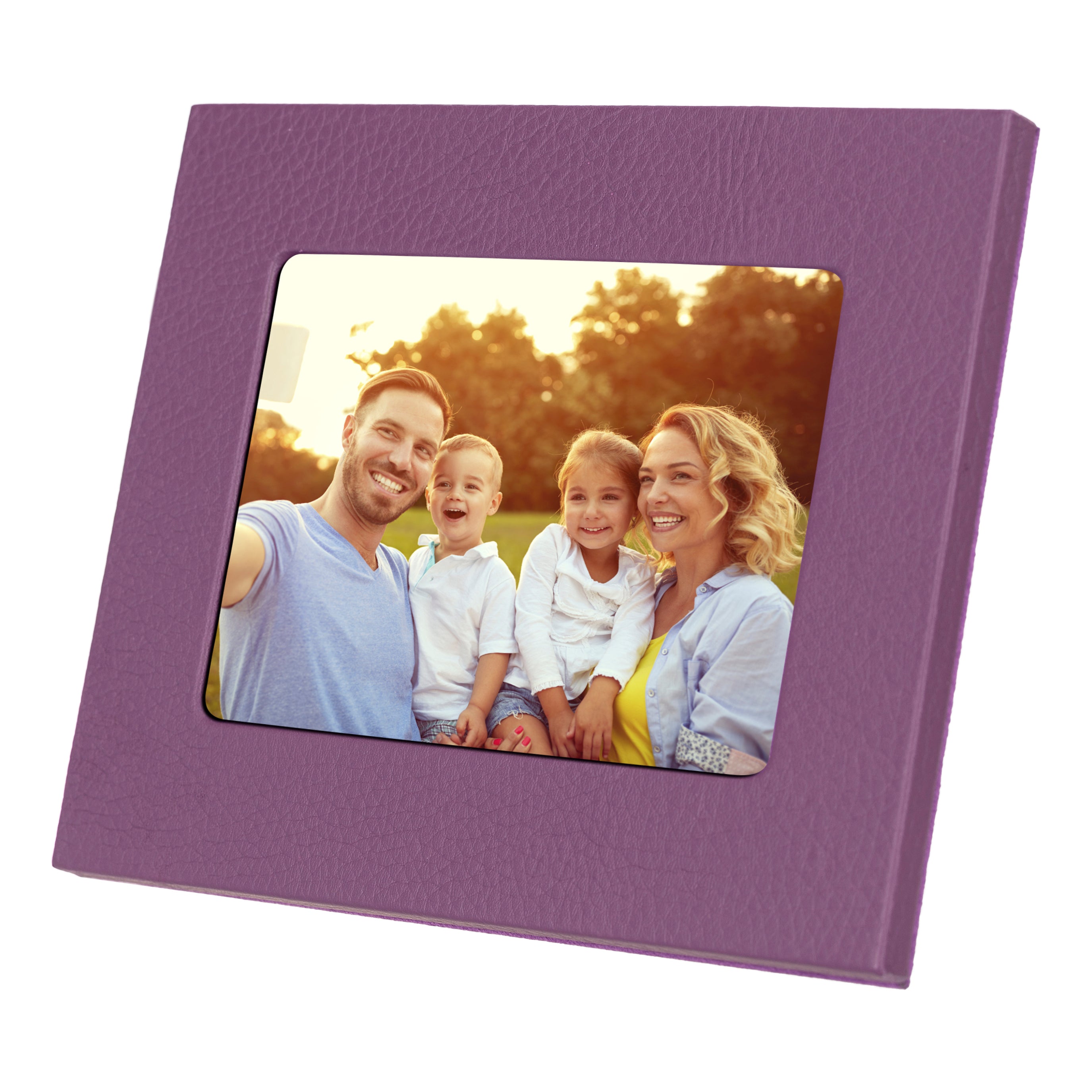 LuxeCraft Leather Photo Frame
