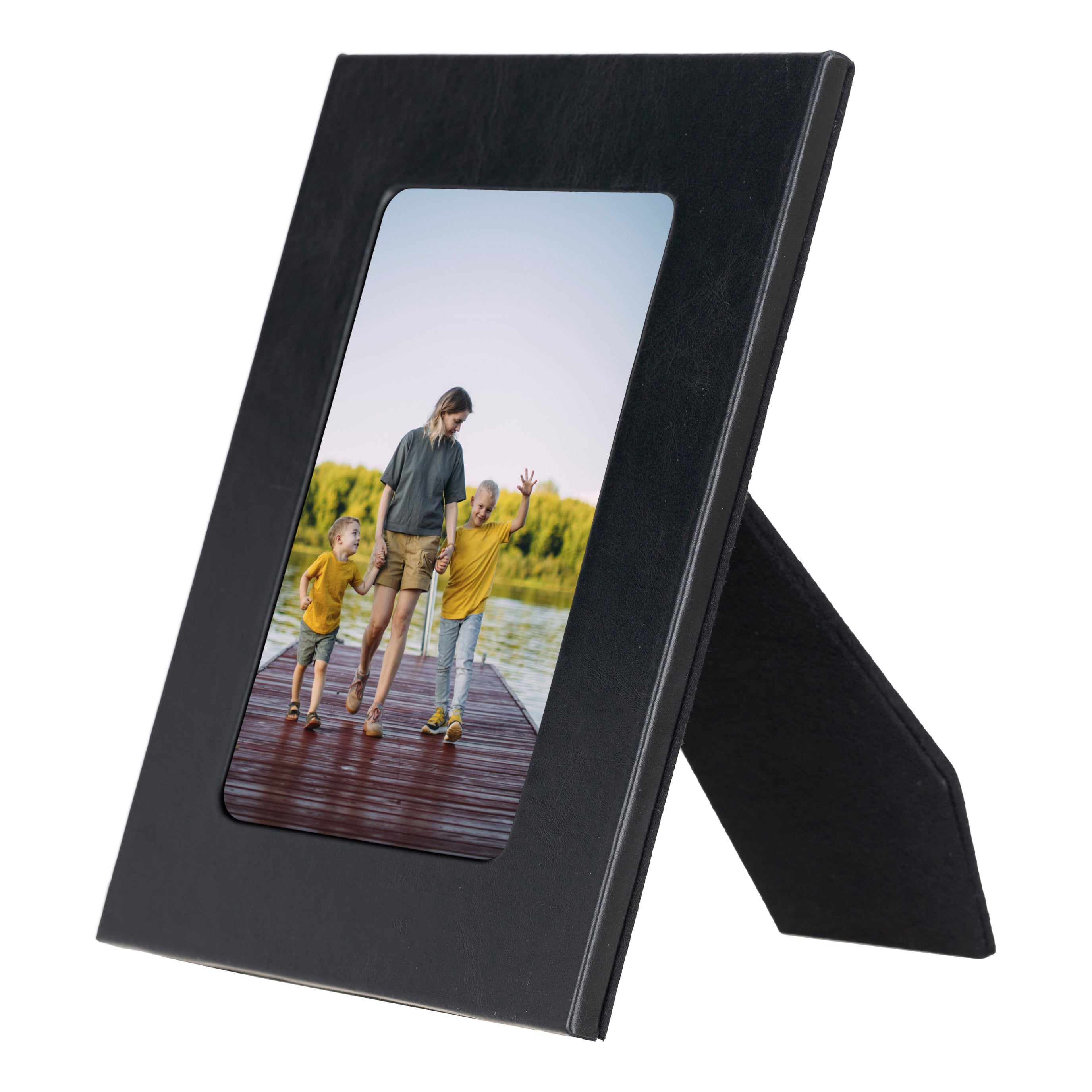 LuxeCraft Leather Photo Frame