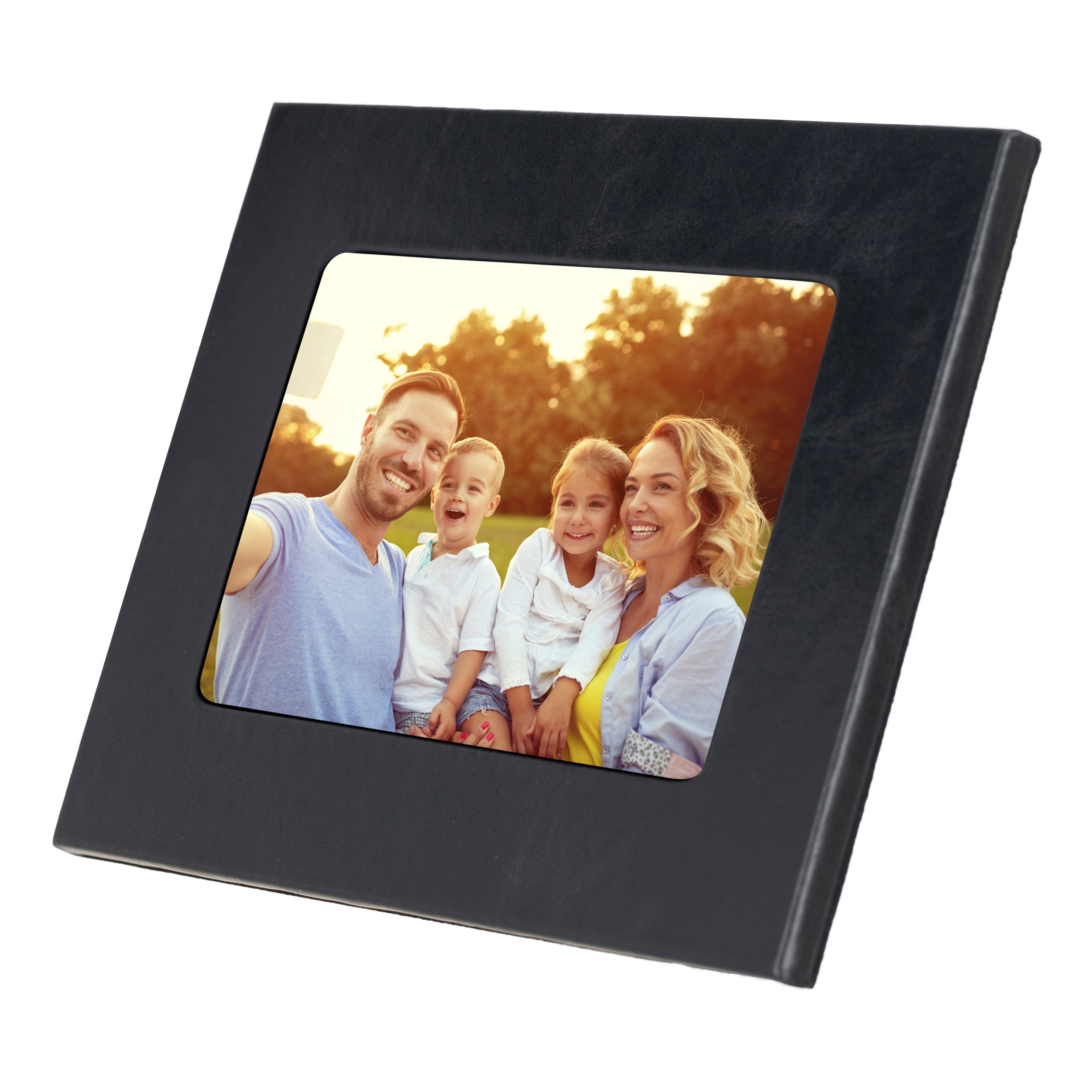 LuxeCraft Leather Photo Frame