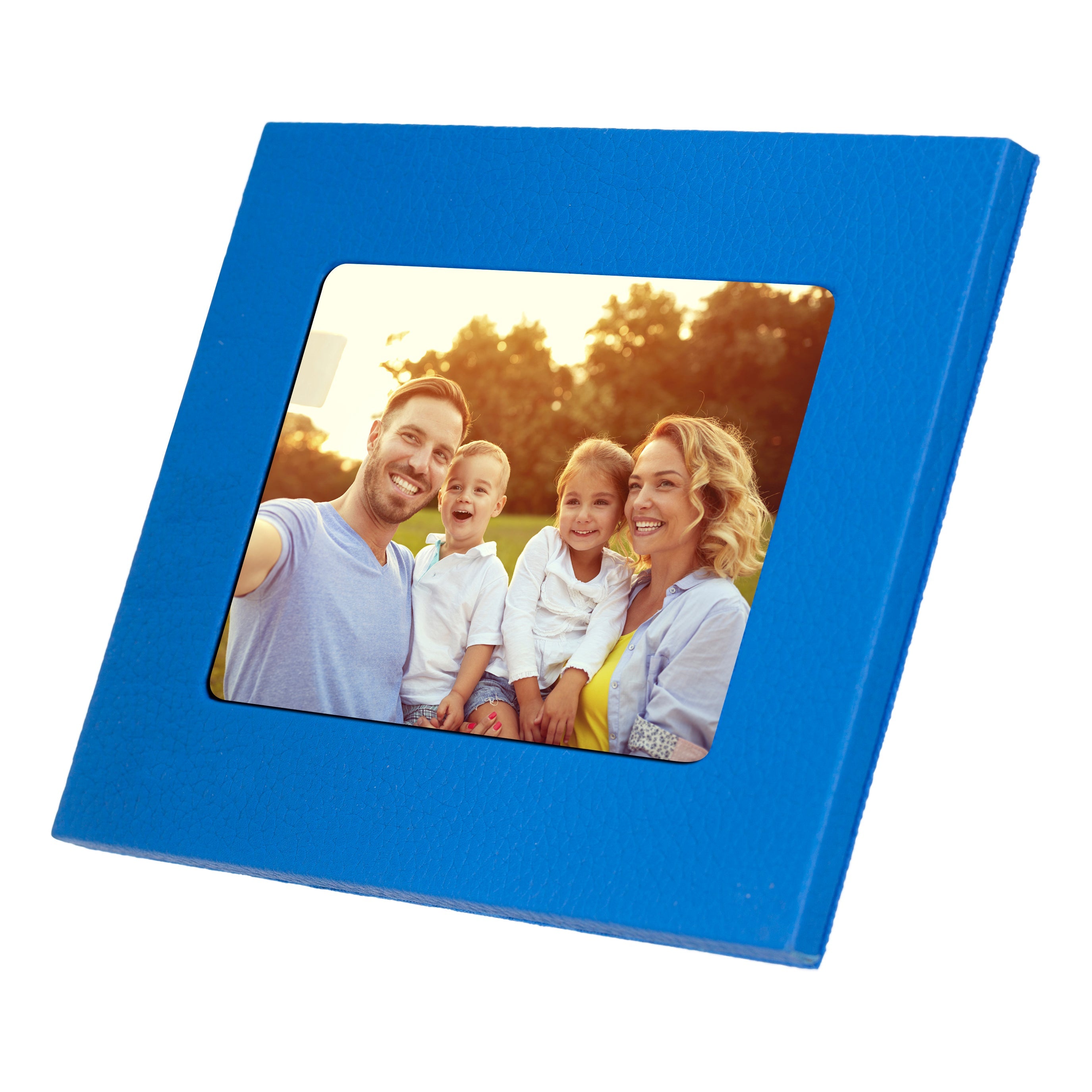 LuxeCraft Leather Photo Frame
