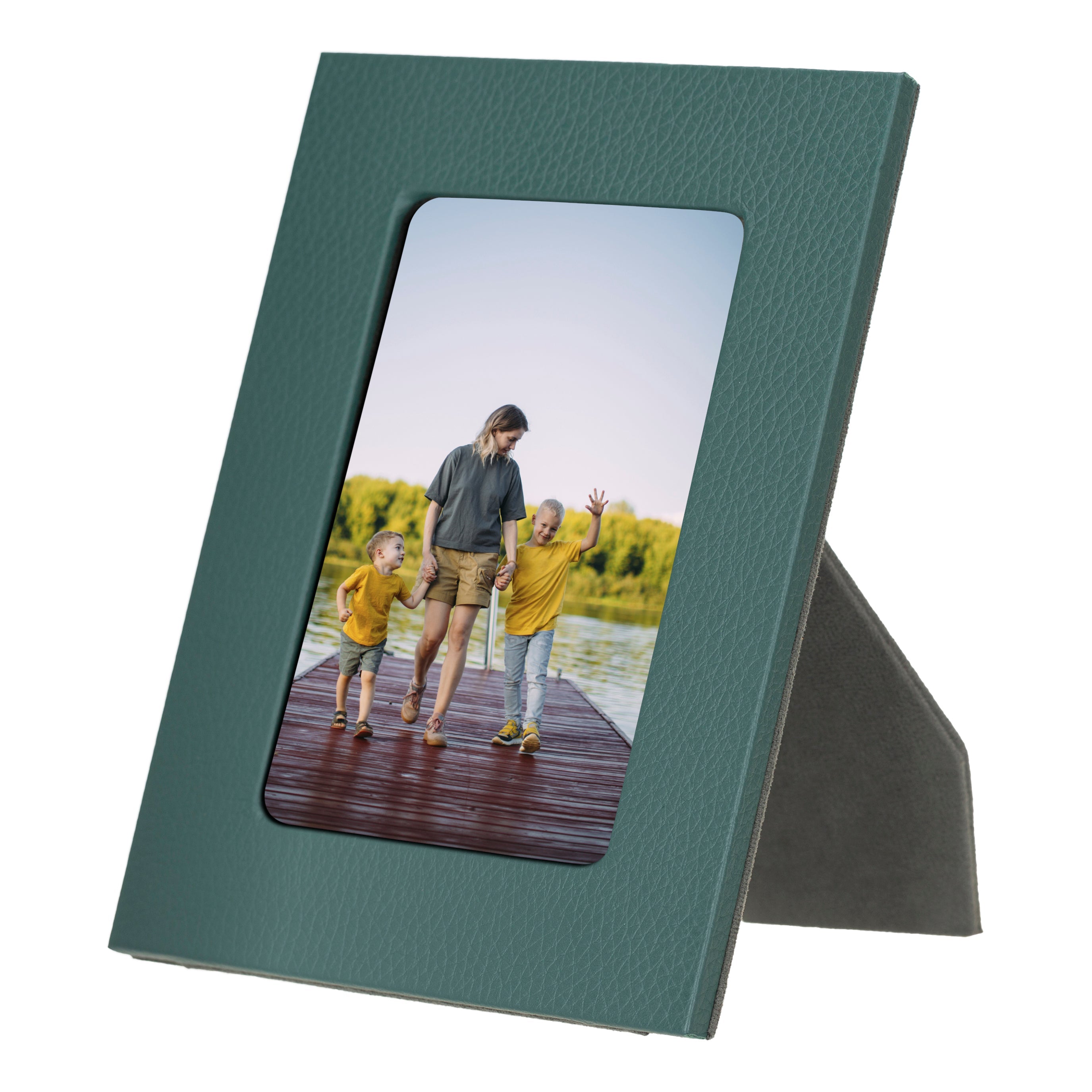 LuxeCraft Leather Photo Frame