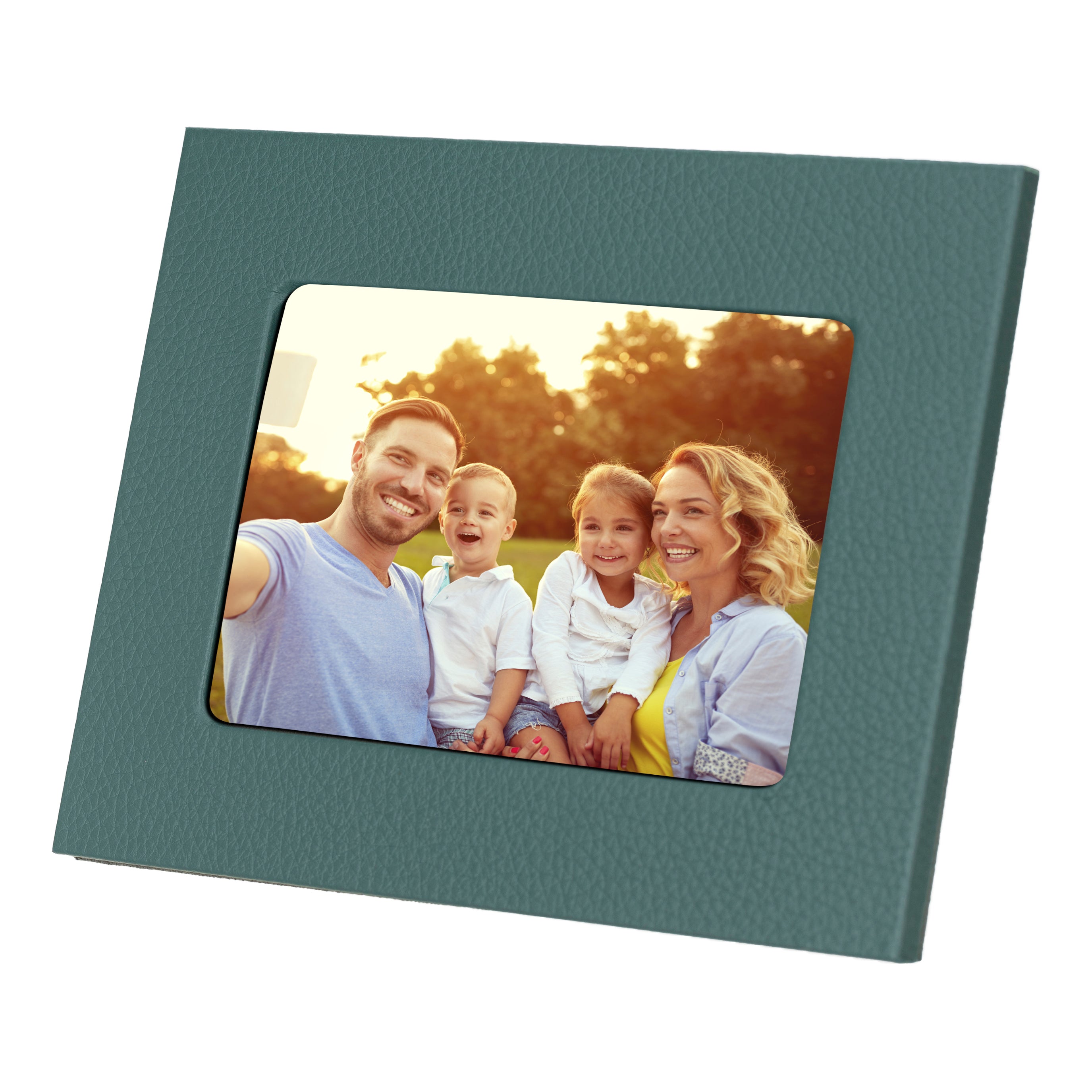 LuxeCraft Leather Photo Frame
