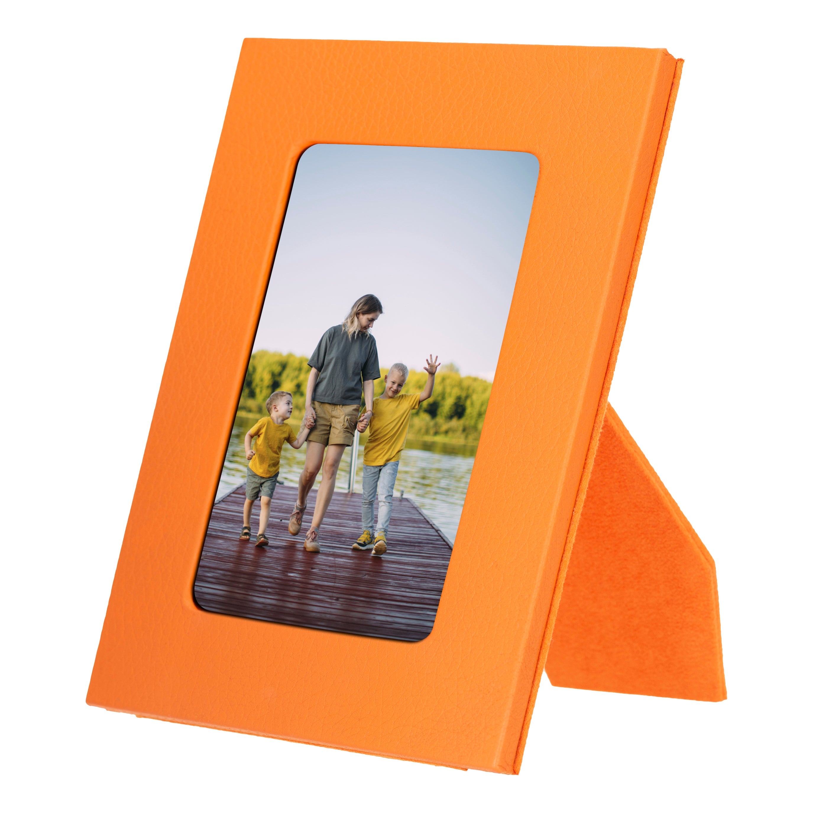 LuxeCraft Leather Photo Frame