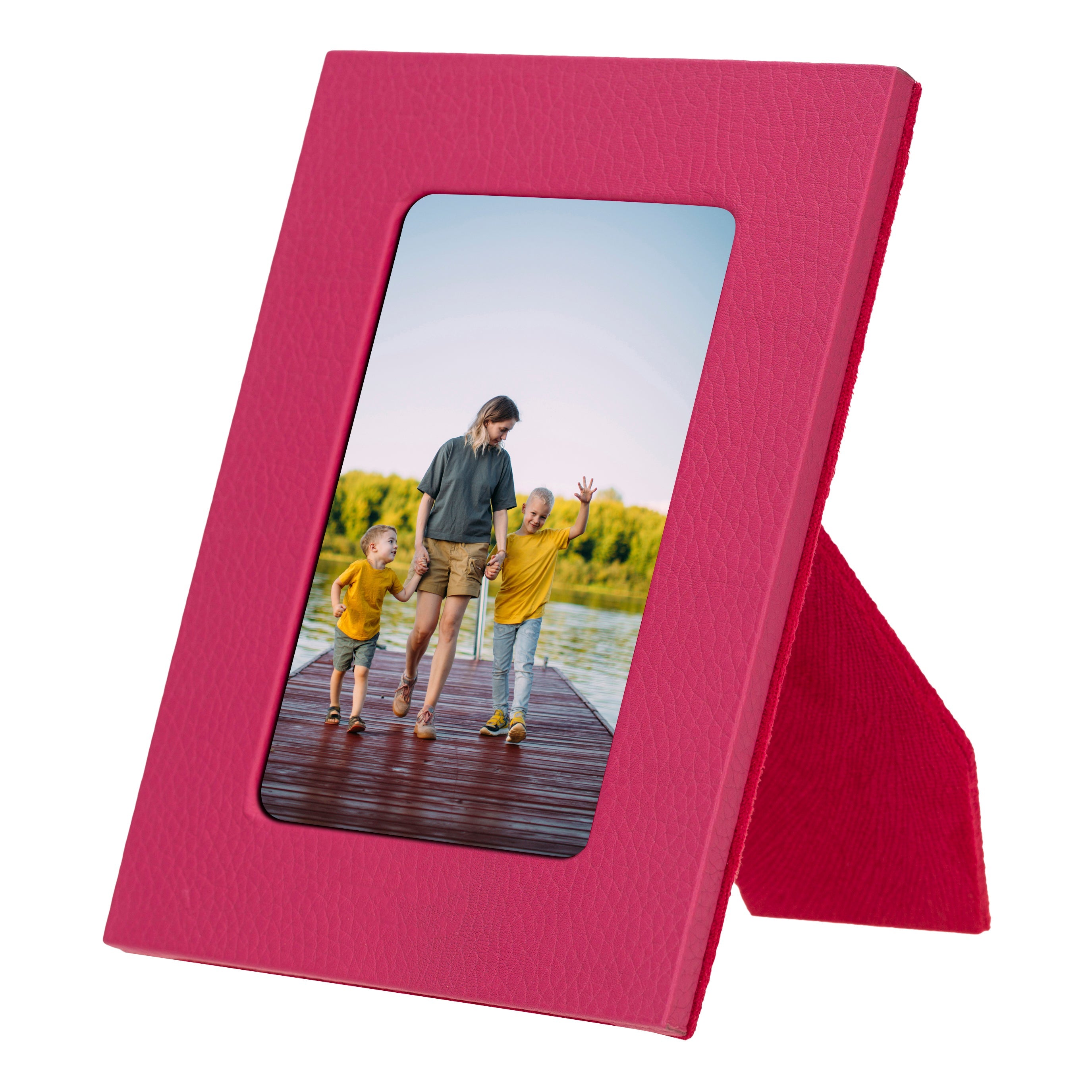 LuxeCraft Leather Photo Frame