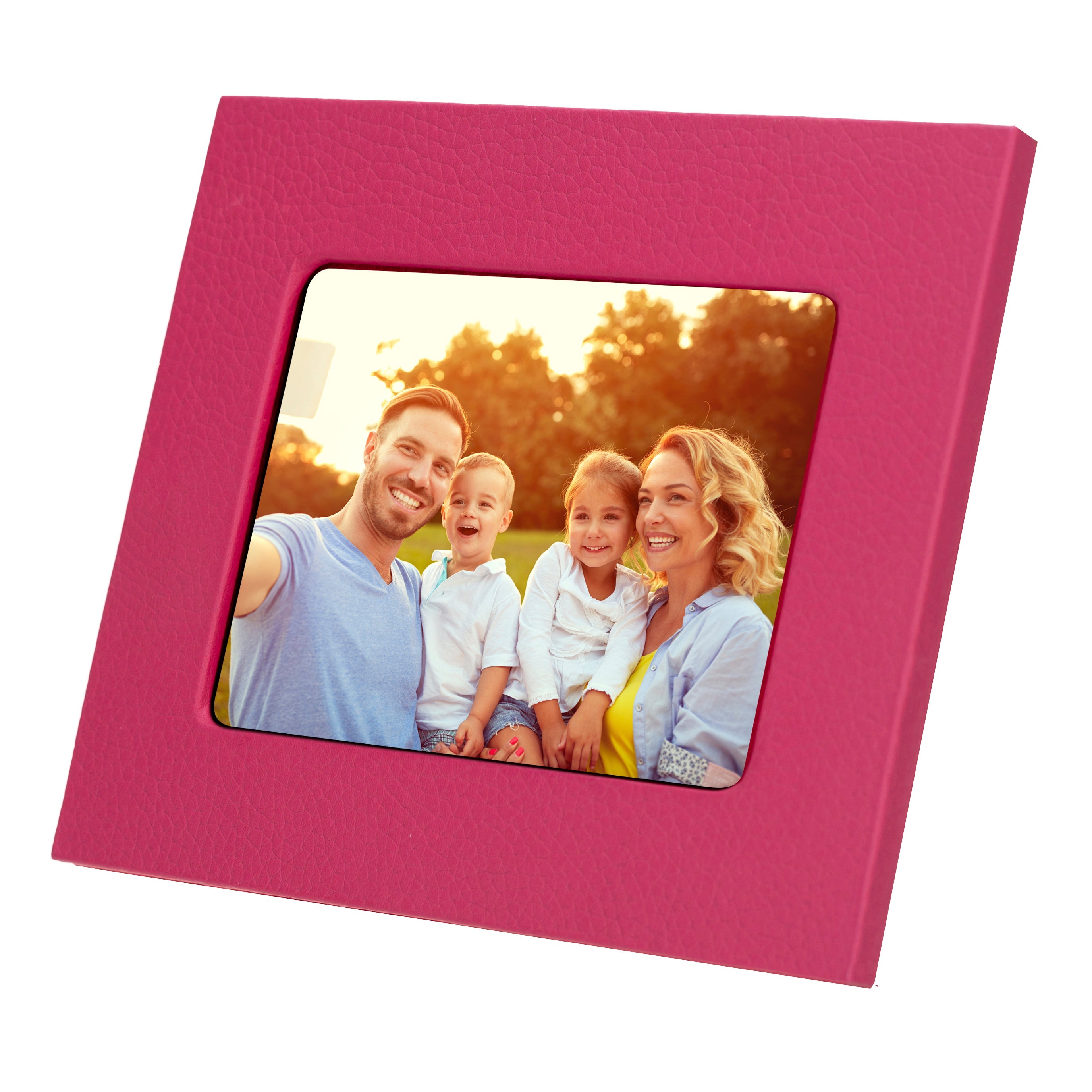 LuxeCraft Leather Photo Frame