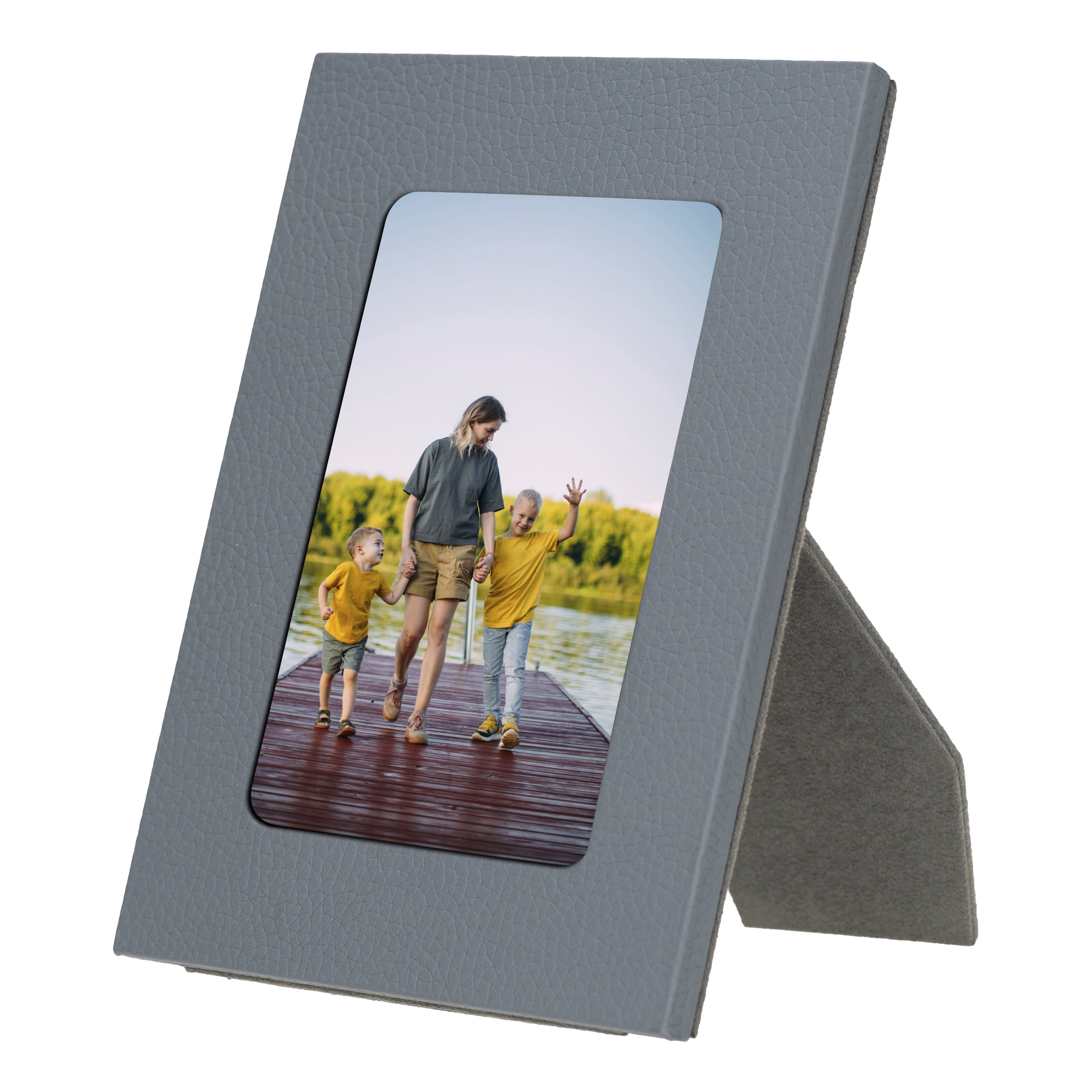 LuxeCraft Leather Photo Frame