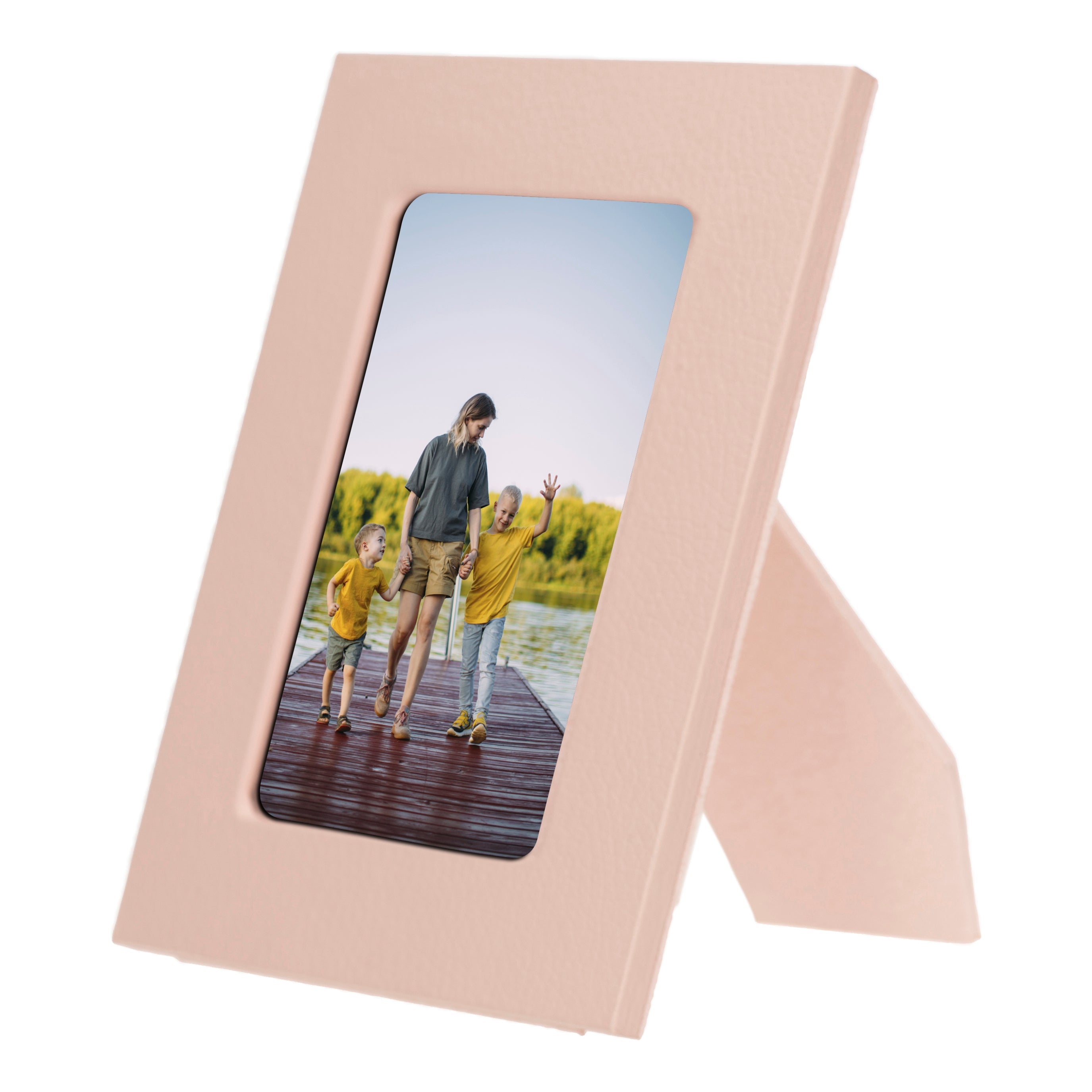 LuxeCraft Leather Photo Frame