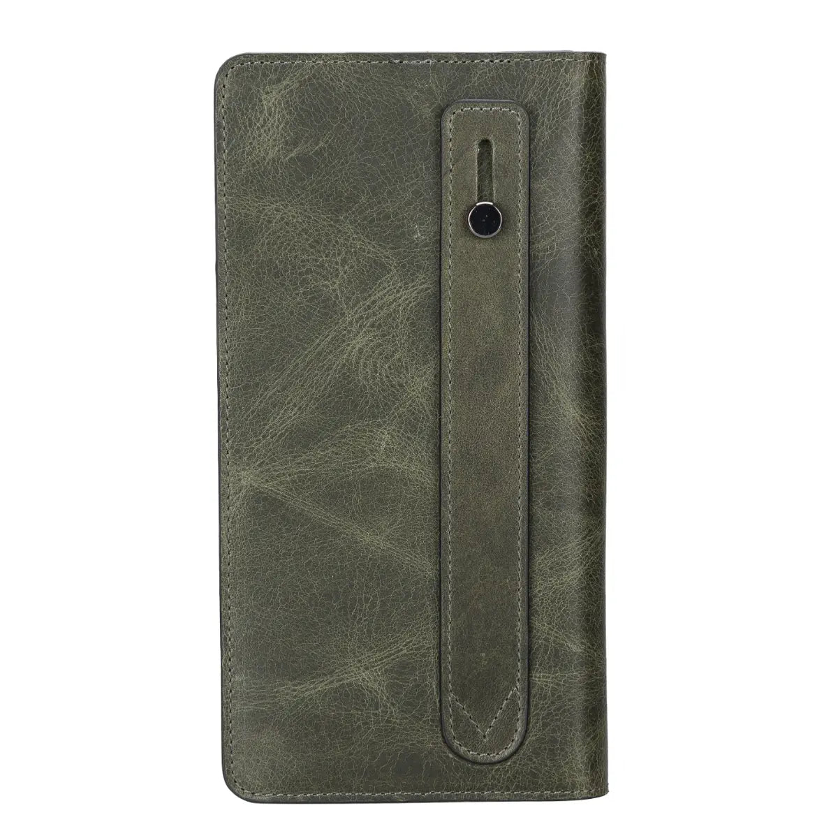Women's Bifold Leather Wallet-Green (Ascona)
