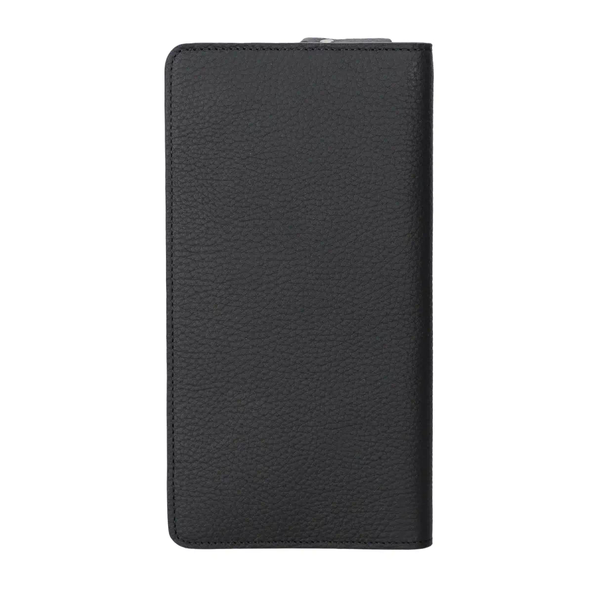 Women's Bifold Leather Wallet-Black (Ascona)