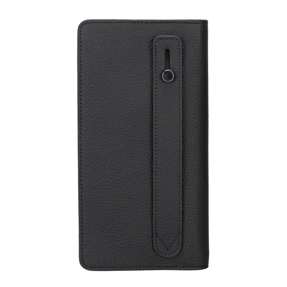 Women's Bifold Leather Wallet-Black (Ascona)