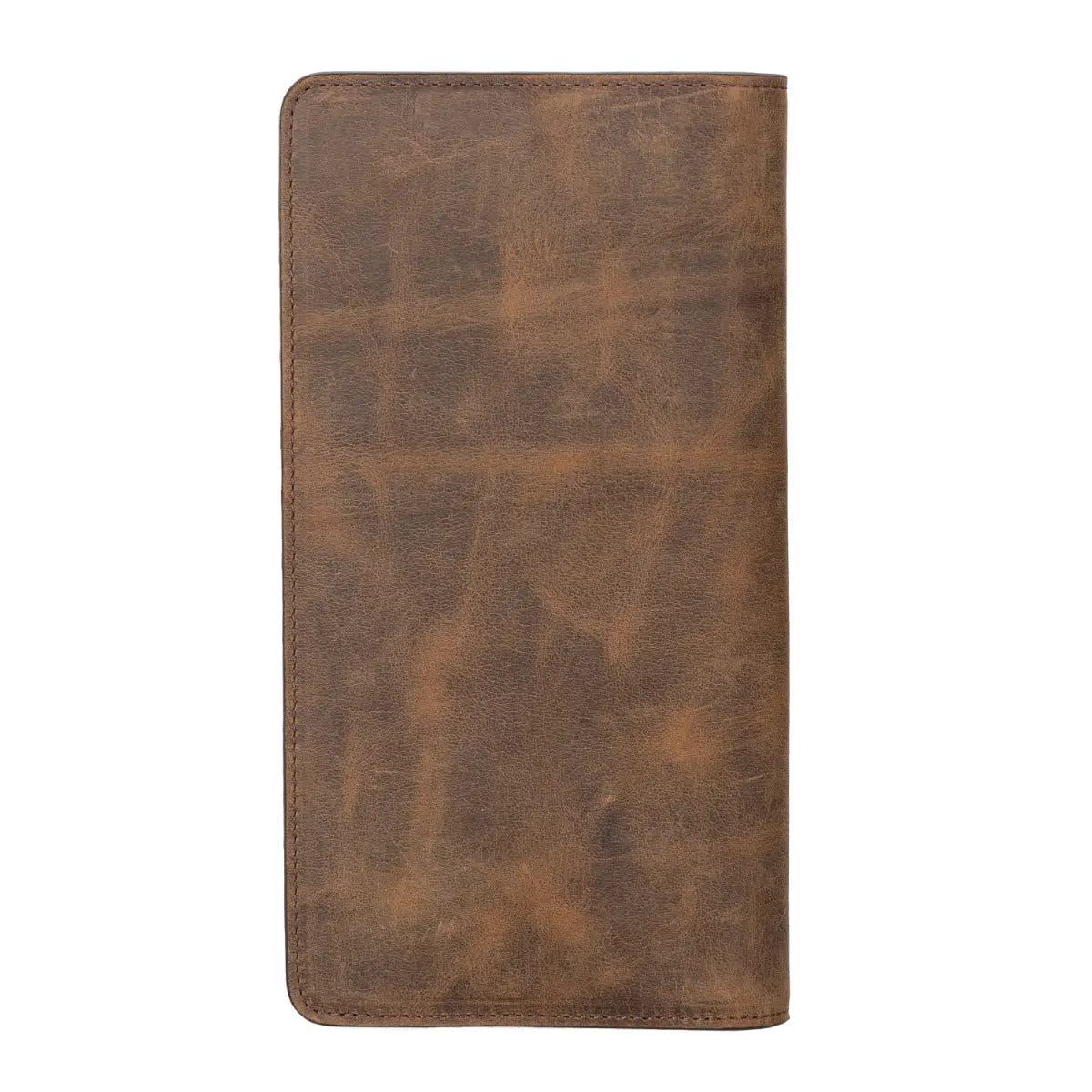 Women's Bifold Leather Wallet-Brown (Ascona)