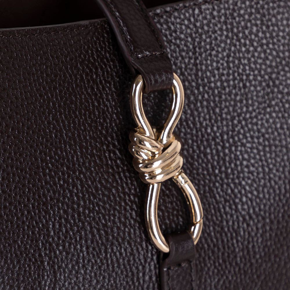 Azura Women's Leather Bag - Brown