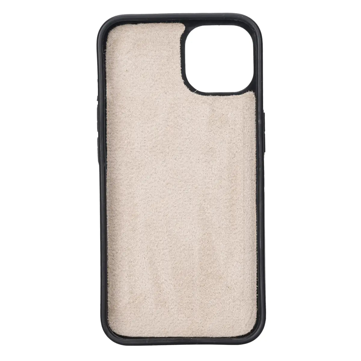 Beige iPhone 13 Leather Case-O2 Leather