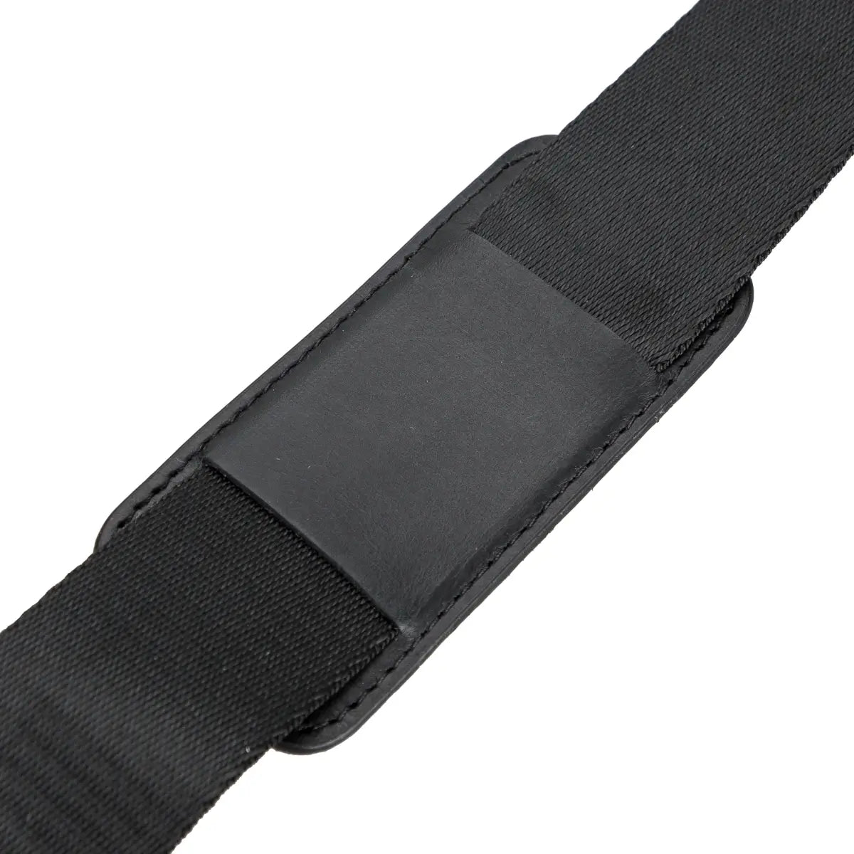 Black Leather Business Briefcase shoulder strap