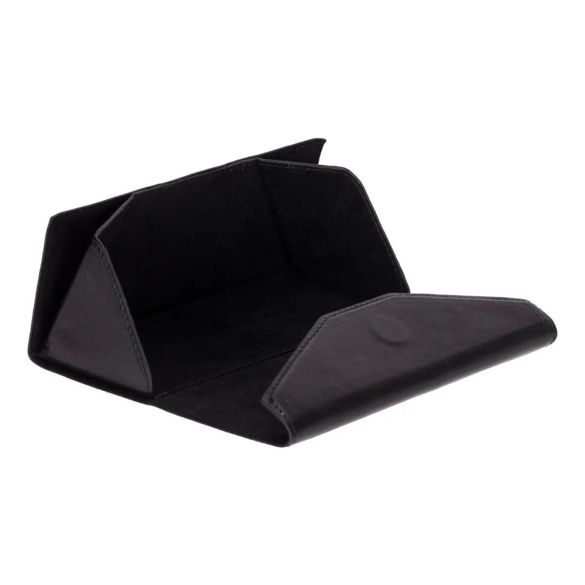 Black Leather Glasses Case
