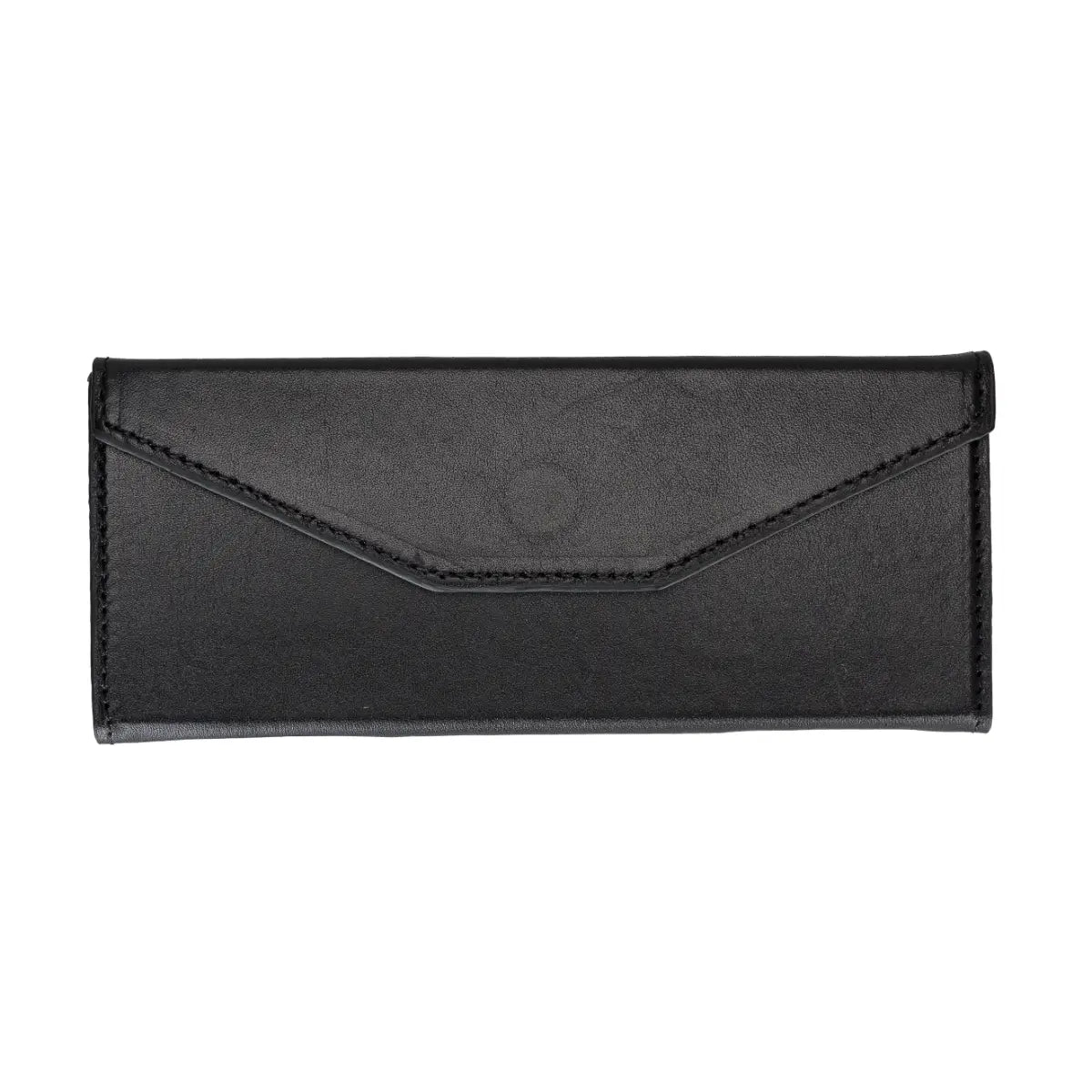 Black Leather Glasses Case