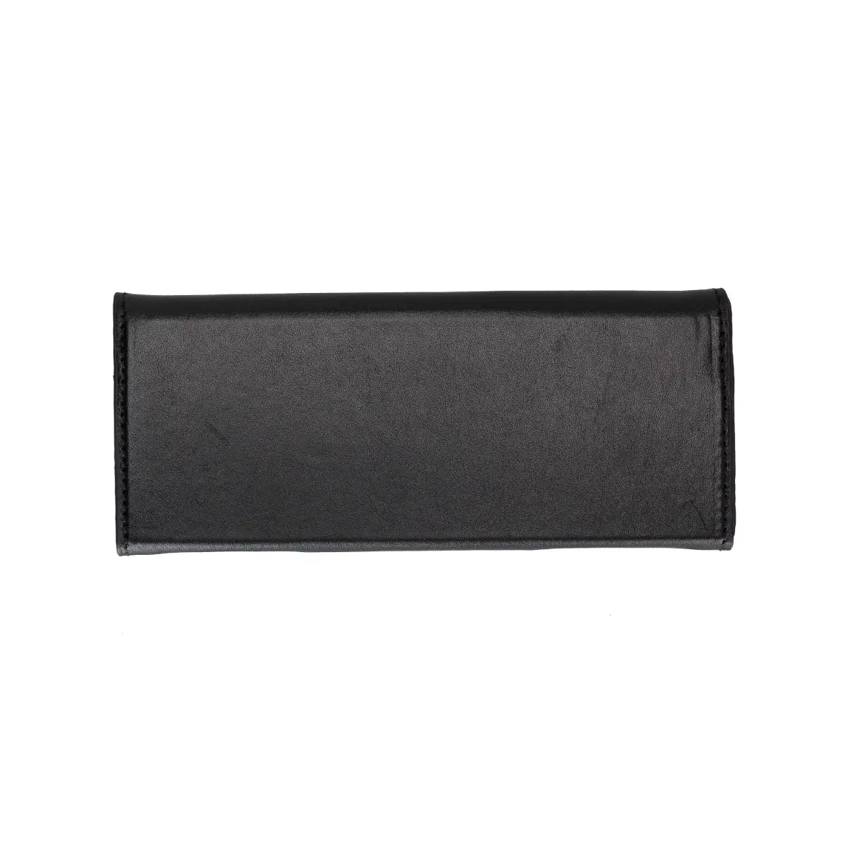 Black Leather Glasses Case