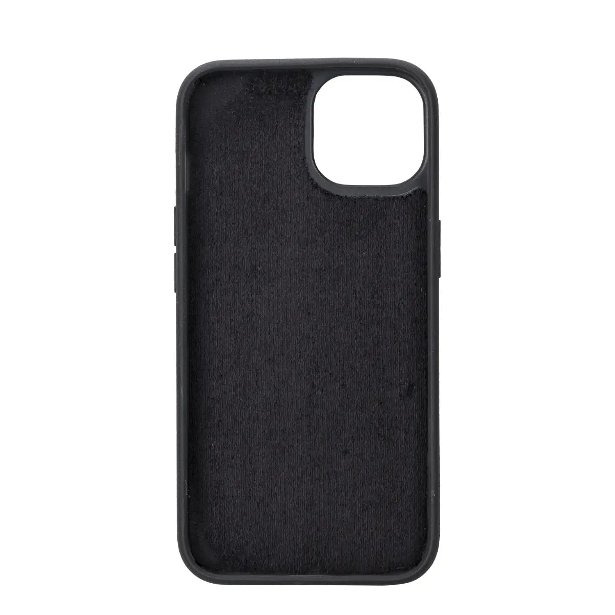 Black Leather Wallet Case for iPhone 14