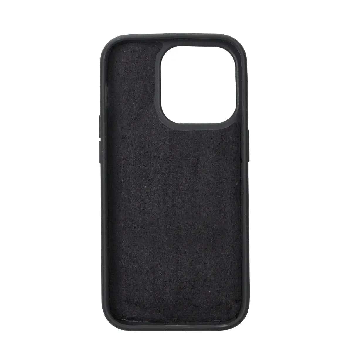 Black Leather Wallet Case for iPhone 14 Pro