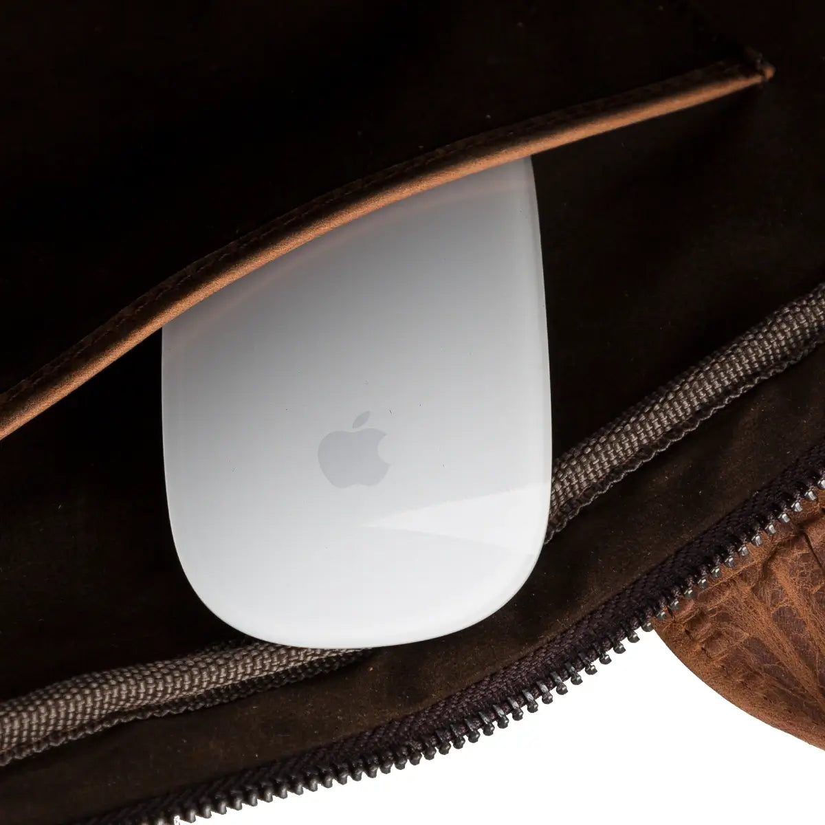 Brown Leather Business Briefcase