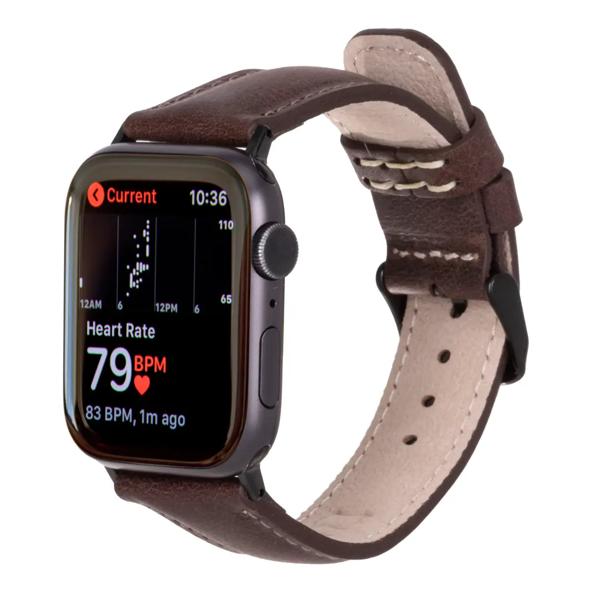 Brown Leather Classic Apple Watch Band