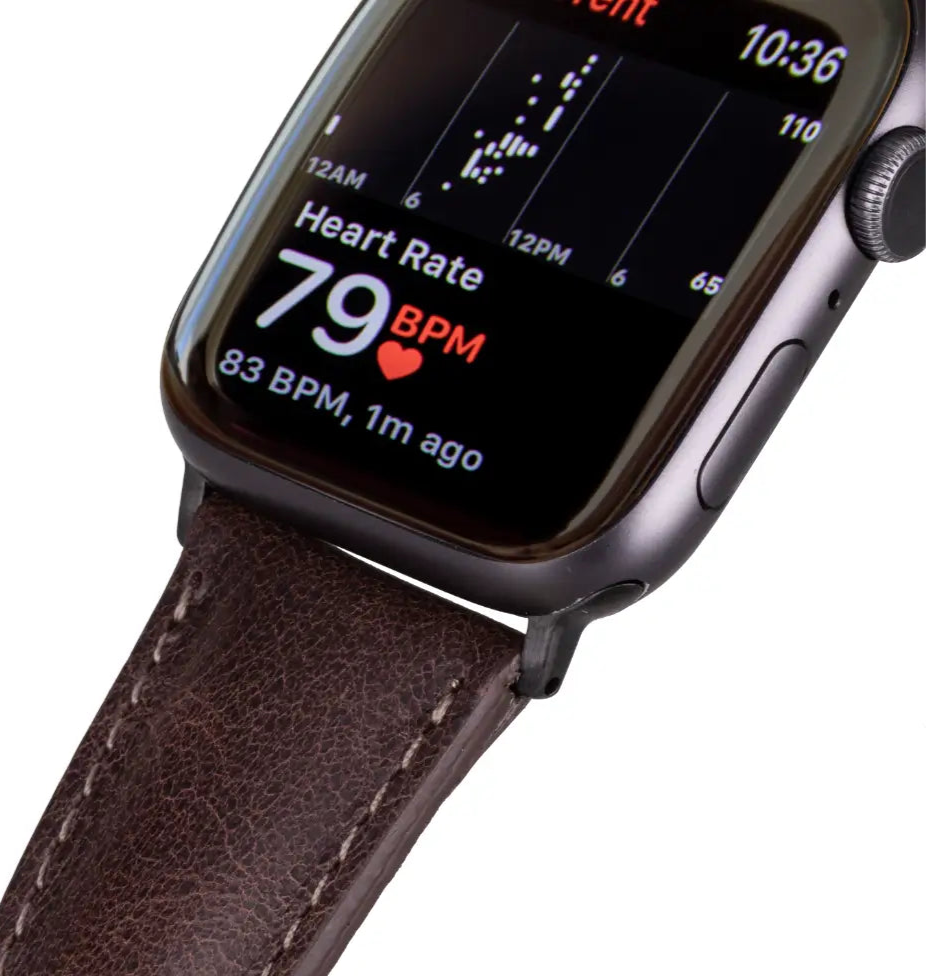 Brown Leather Classic Apple Watch Band