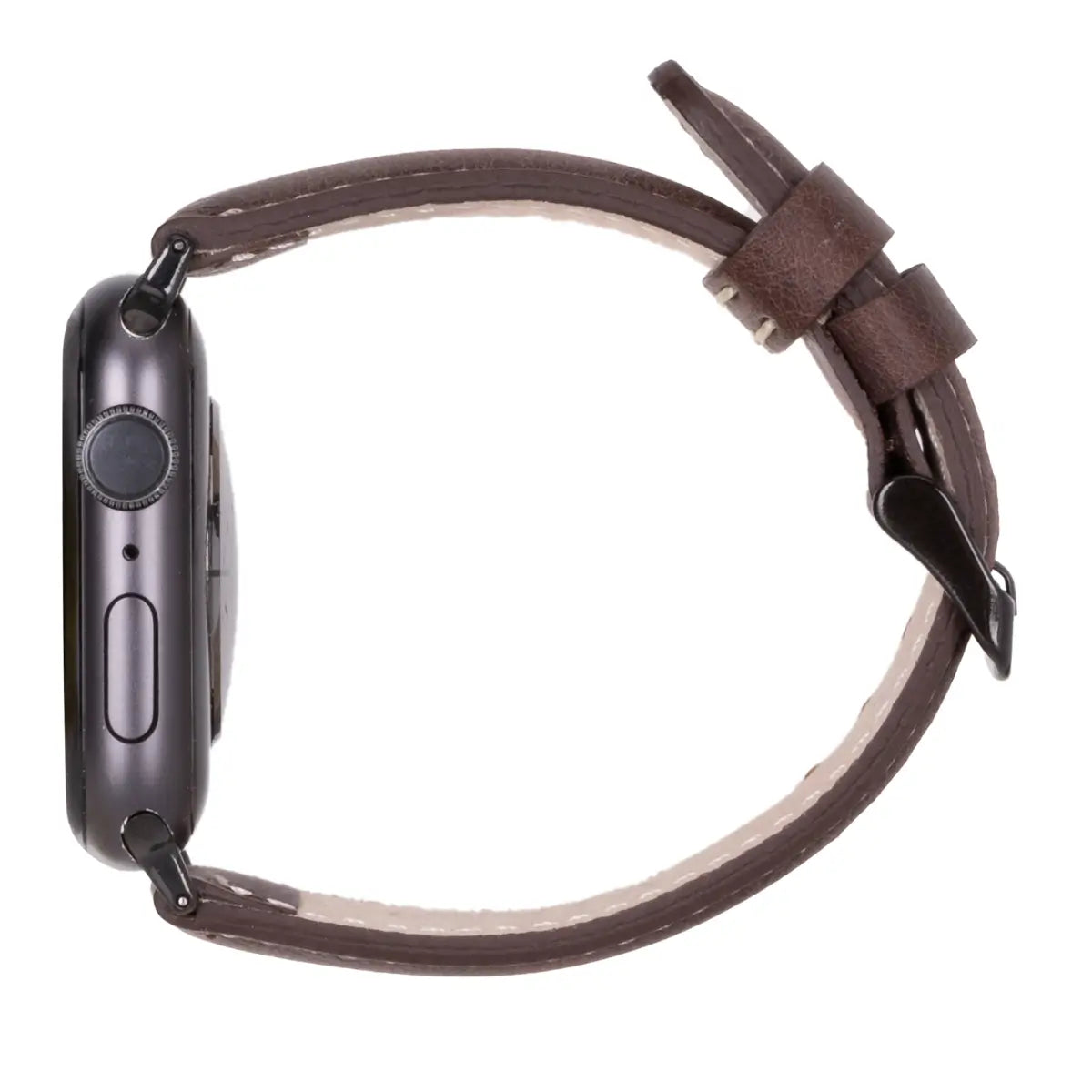 Brown Leather Classic Apple Watch Band