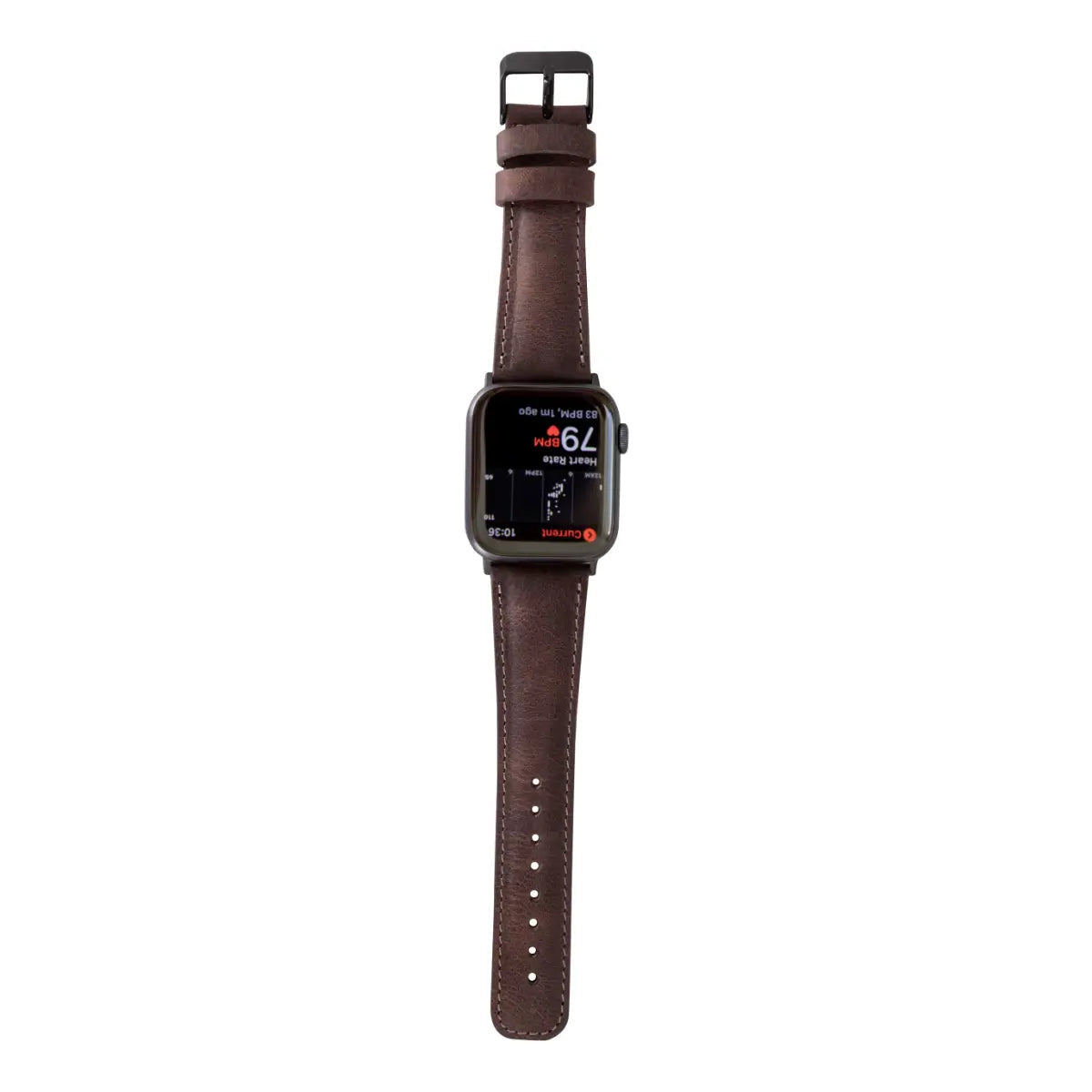 Brown Leather Classic Apple Watch Band