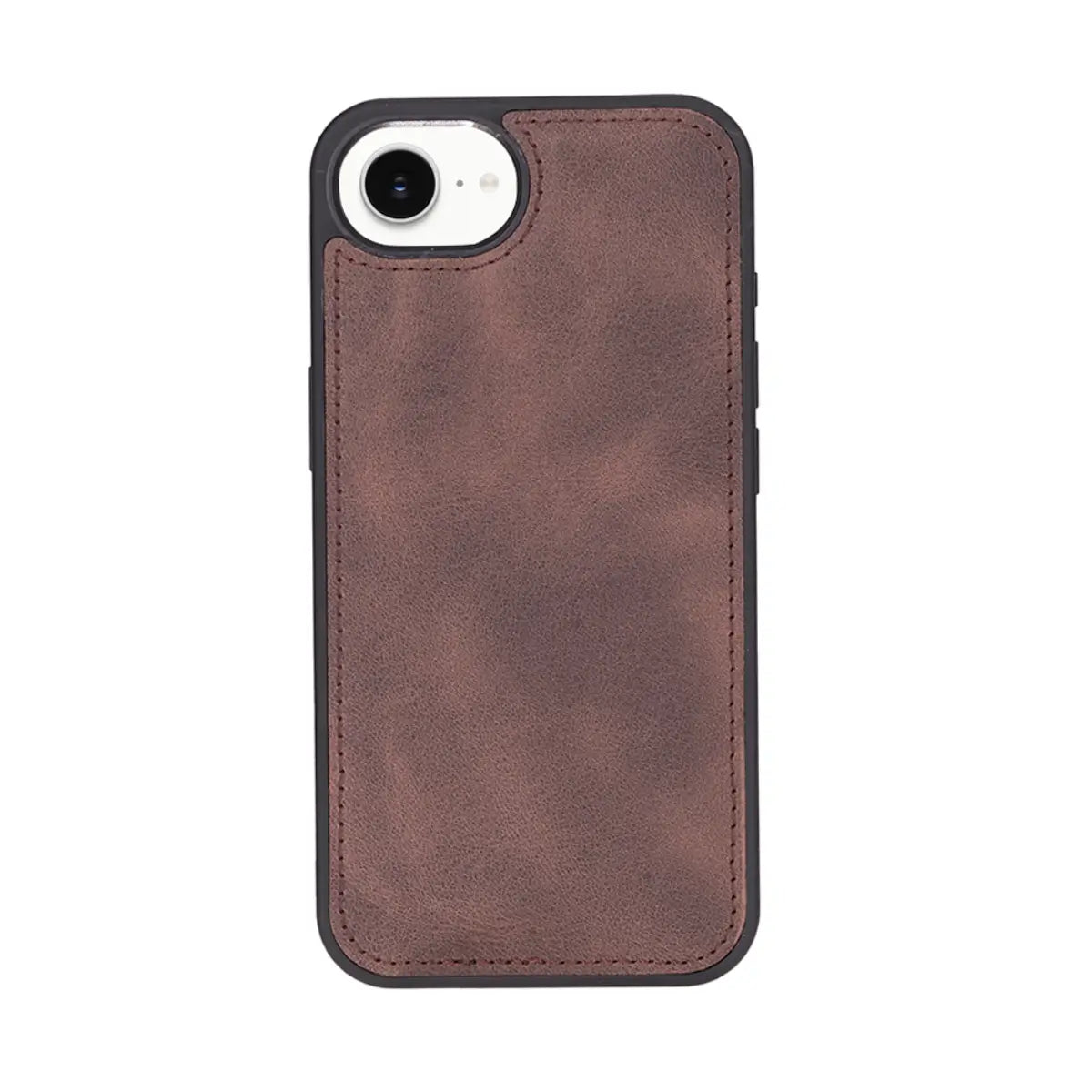 Brown Leather Wallet Case for iPhone 16e – O2 Leather