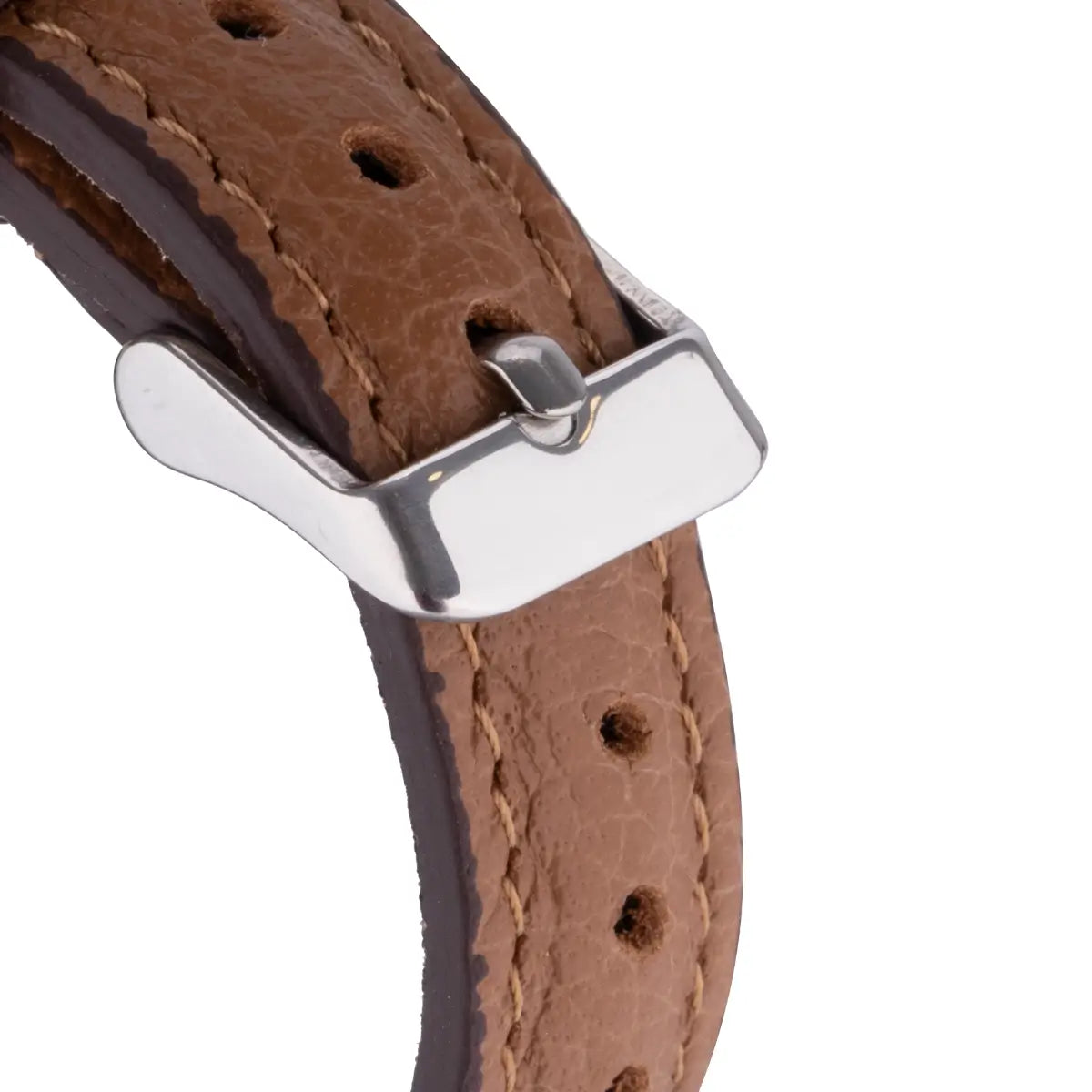 Brown Togo Leather Women's Apple Watch Band