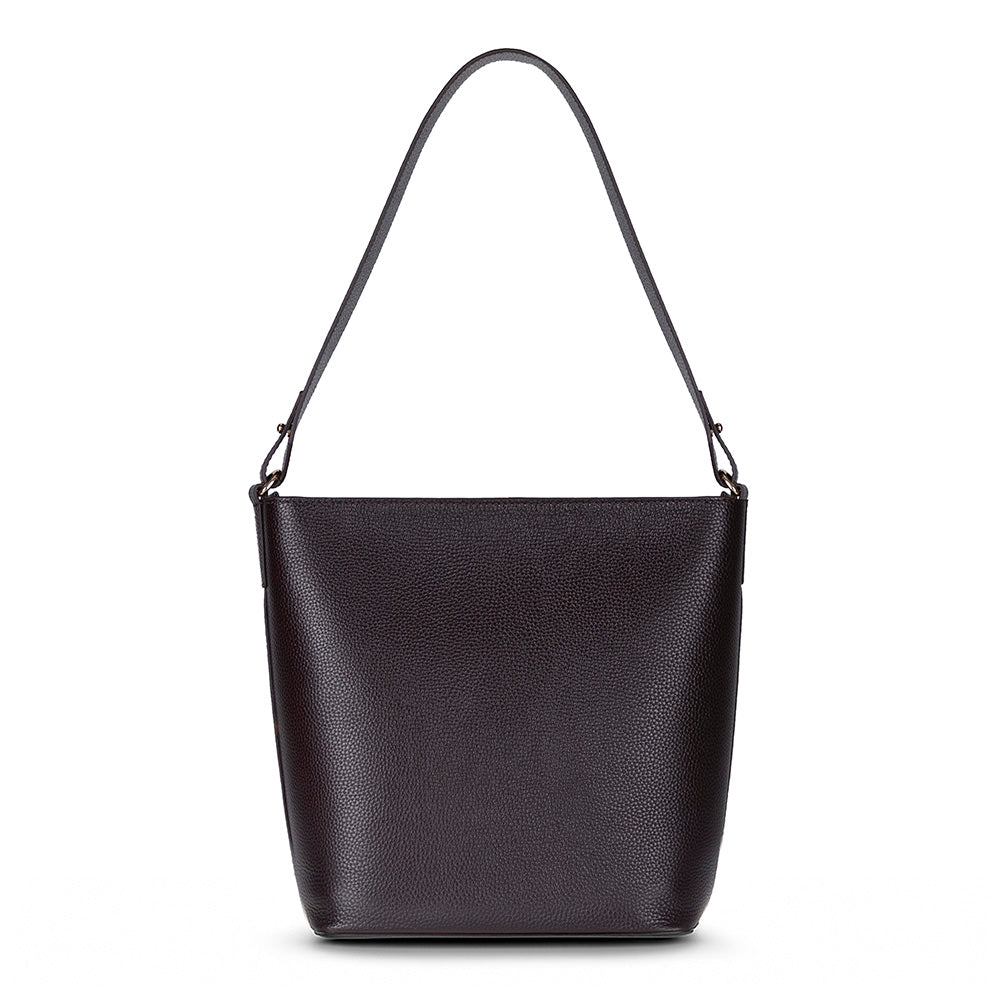 Elena Women's Leather Bag - Brown