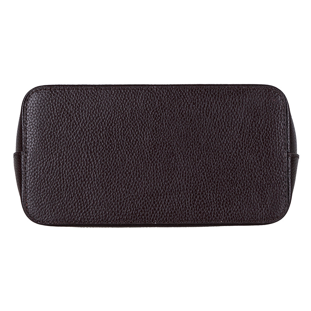 Elena Women's Leather Bag - Brown