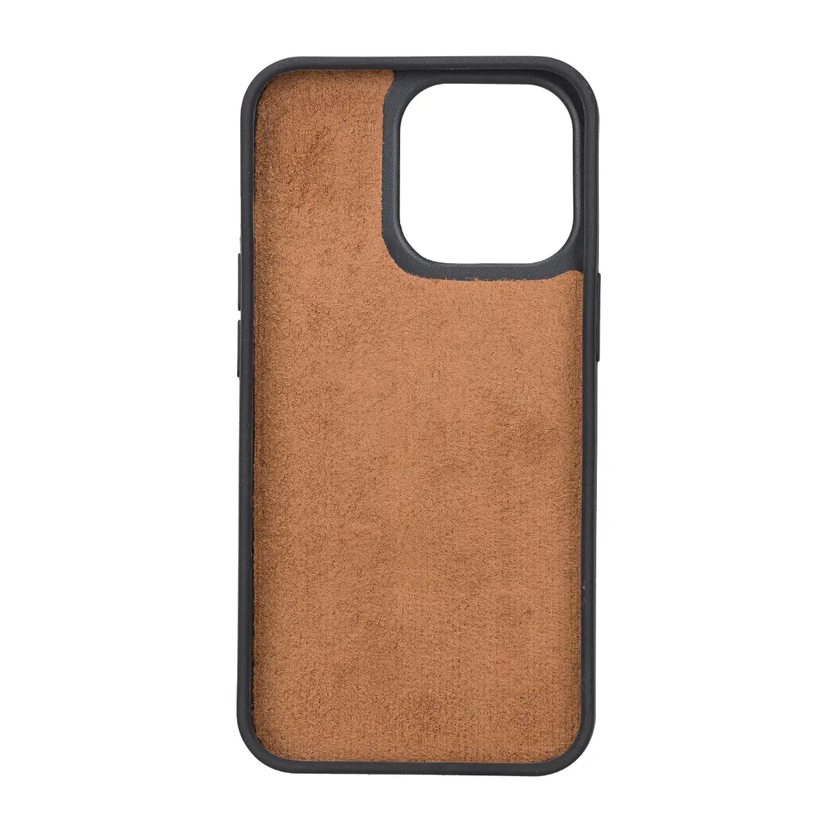 Burnished Tan Leather Magnetic Case for iPhone 13 Pro