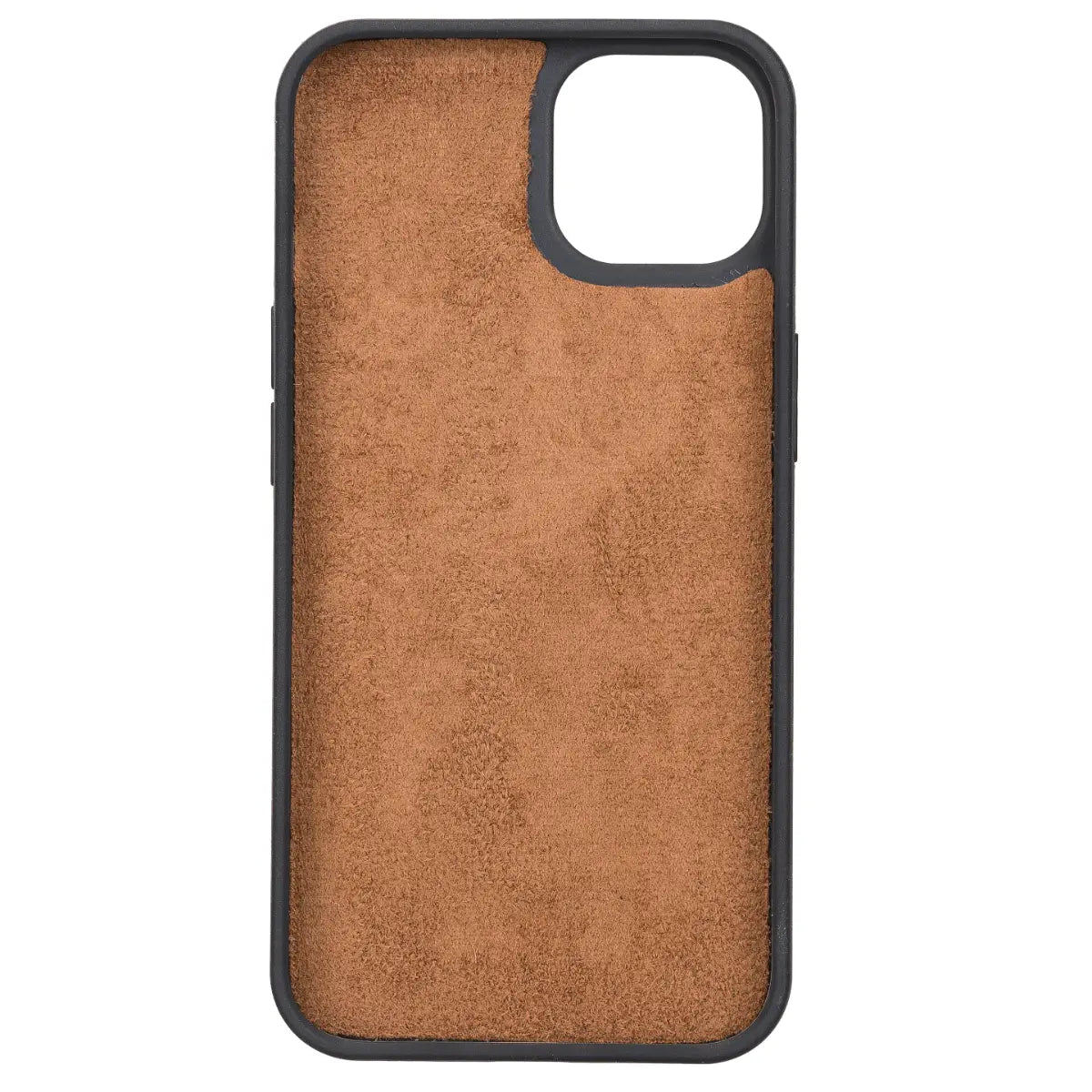 Burnished Tan Leather Wallet Case for iPhone 13 Mini