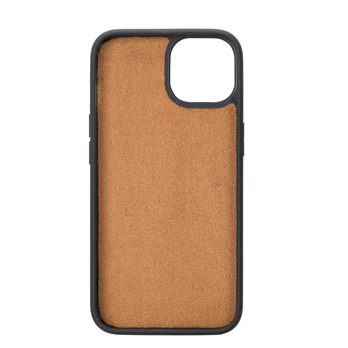 Burnished Tan Leather Wallet Case for iPhone 14