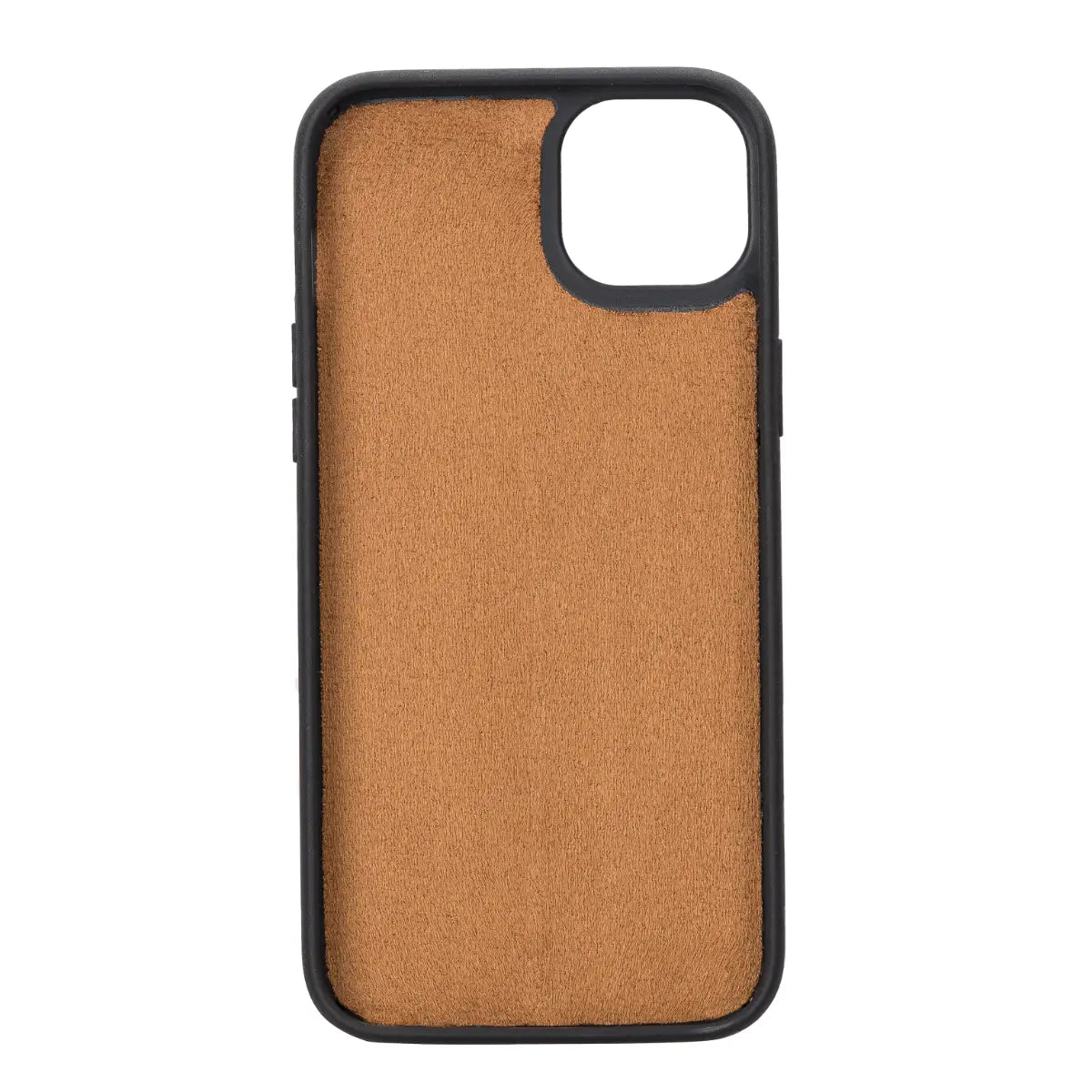 Burnished Tan Leather Wallet Case for iPhone 14 Plus