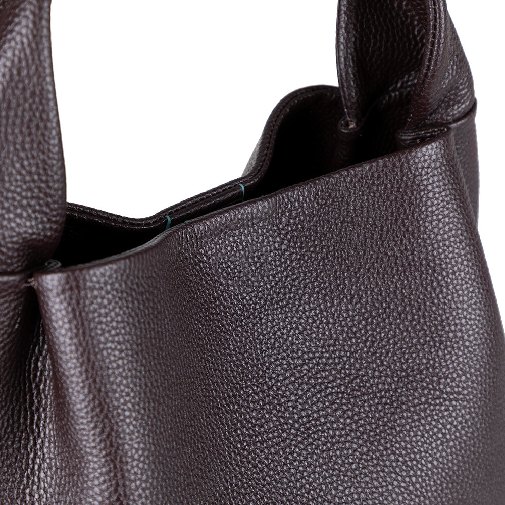 Cortina Women's Leather Bag - Brown