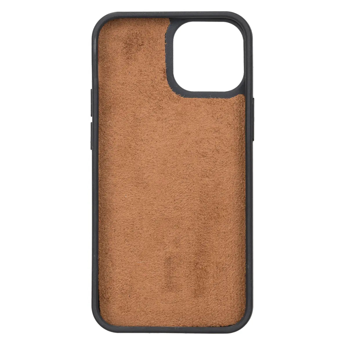 Distressed Brown Leather Wallet Case for iPhone 13 Mini