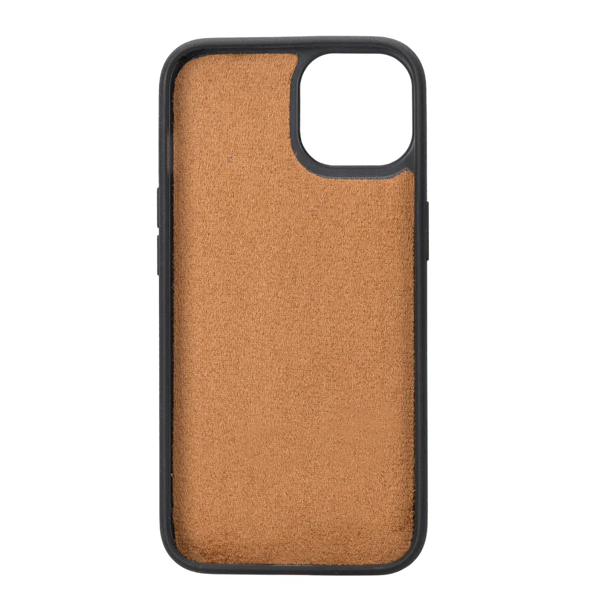 Distressed Brown Leather Wallet Case for iPhone 14