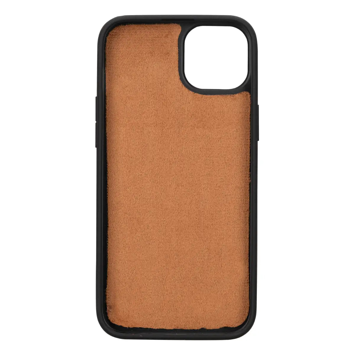 Distressed Brown Leather Wallet Case for iPhone 15 Plus